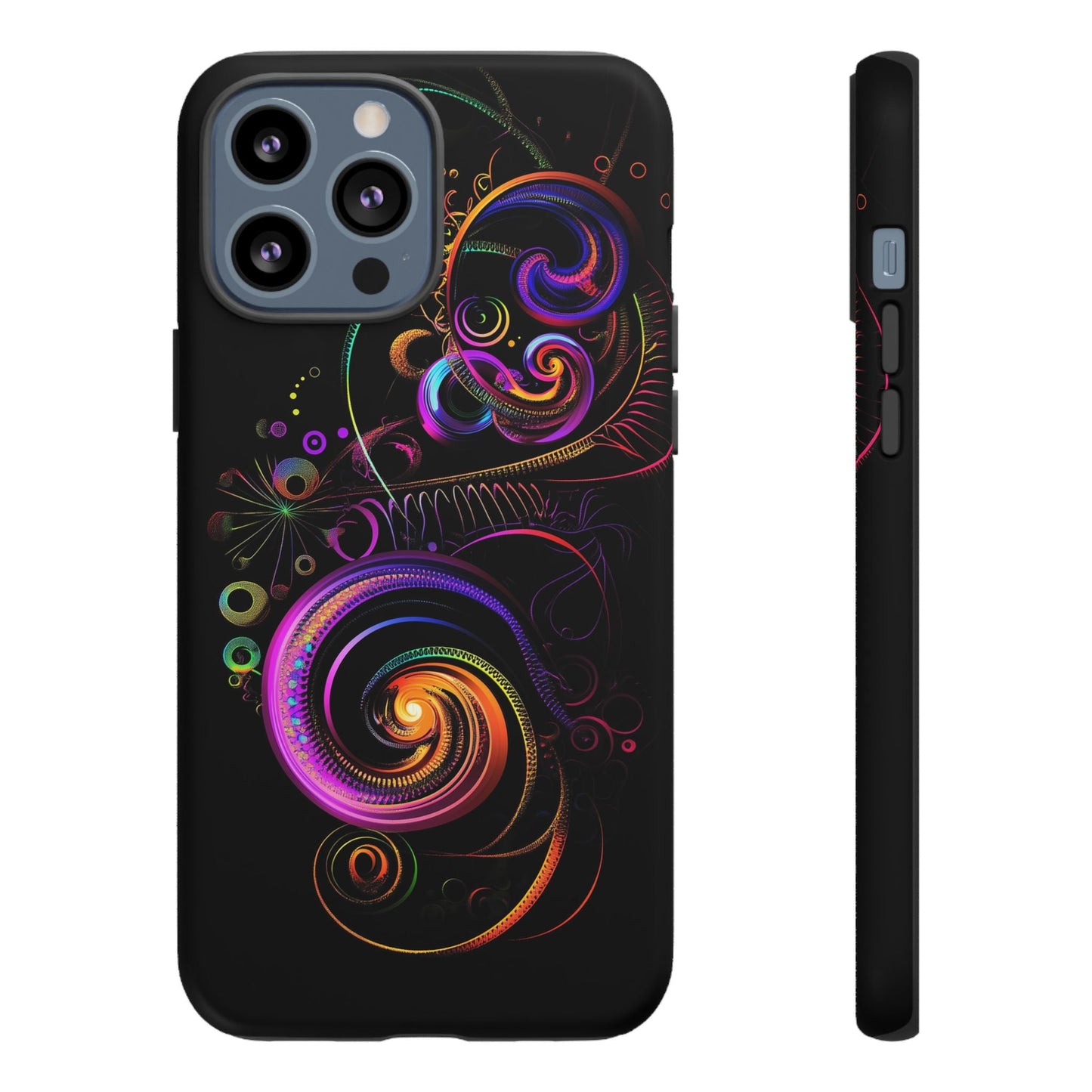 iphone case Neon Spiral Galaxy iPhone 13 Pro Max