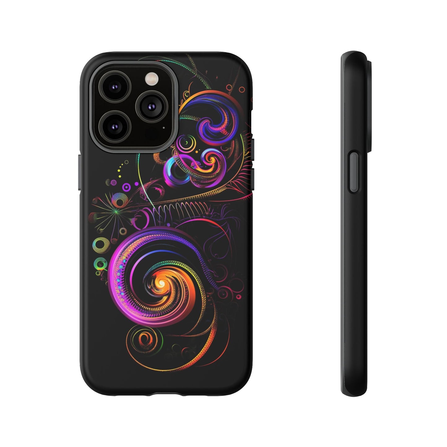 iphone case Neon Spiral Galaxy iPhone 14 Pro Max