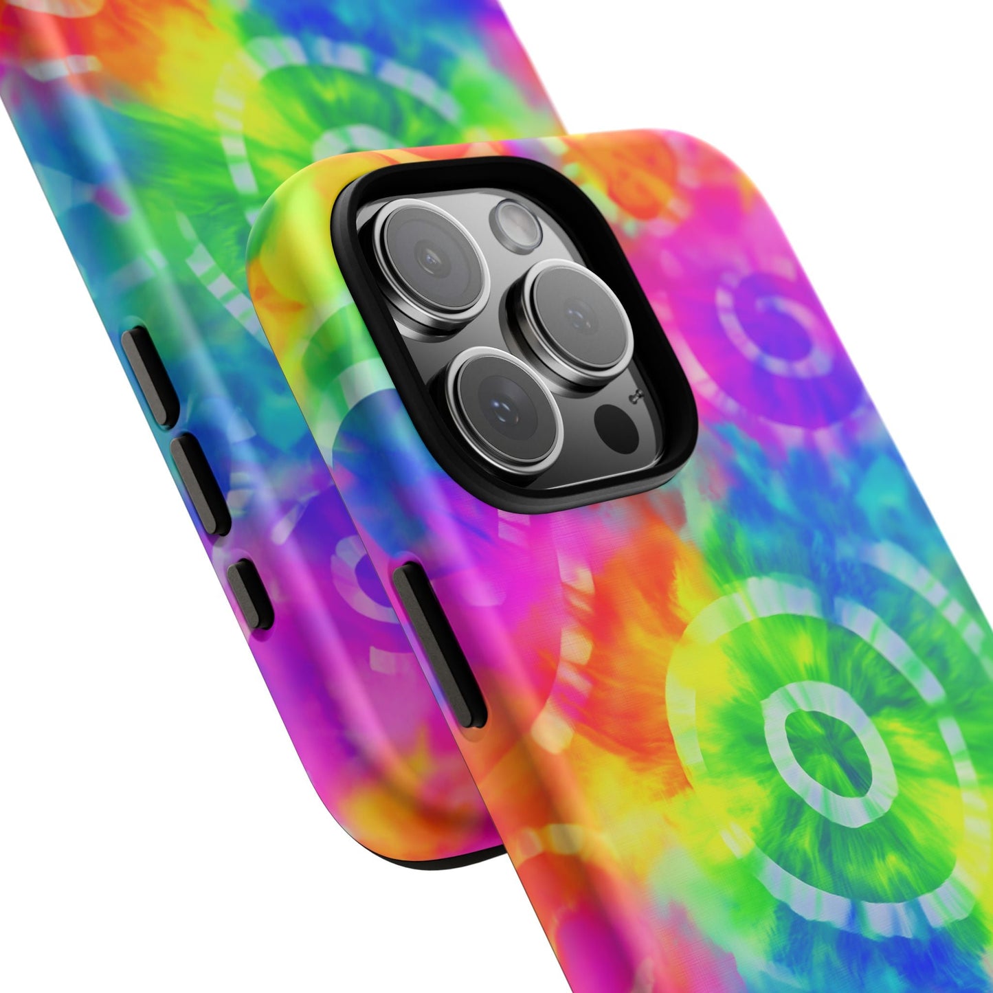 iphone case Neon Tie-Dye Rings