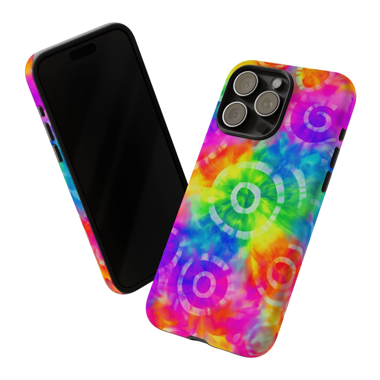iphone case Neon Tie-Dye Rings
