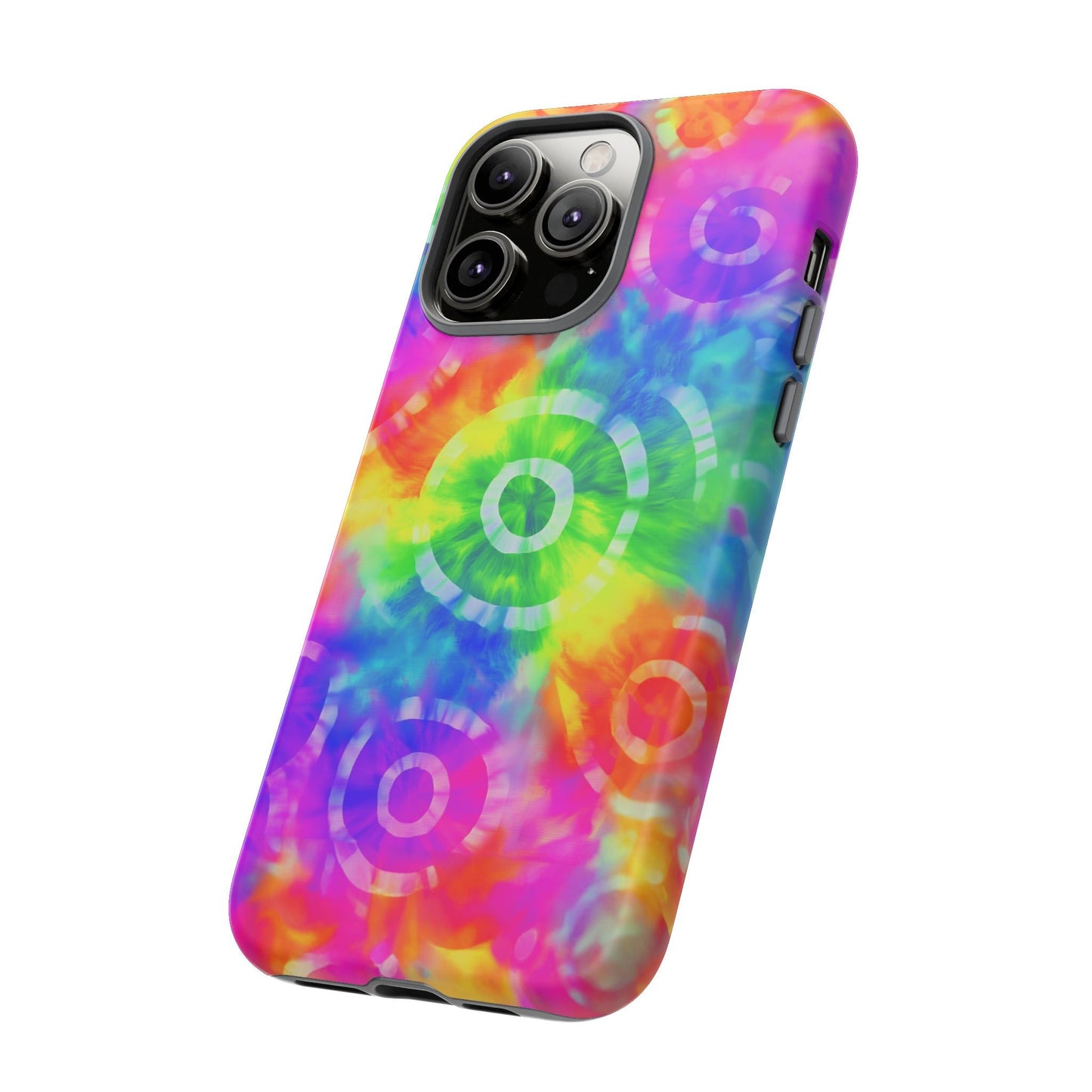 iphone case Neon Tie-Dye Rings