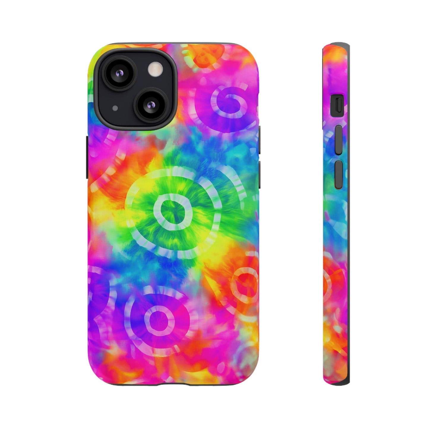 iphone case Neon Tie-Dye Rings iPhone 13 Mini