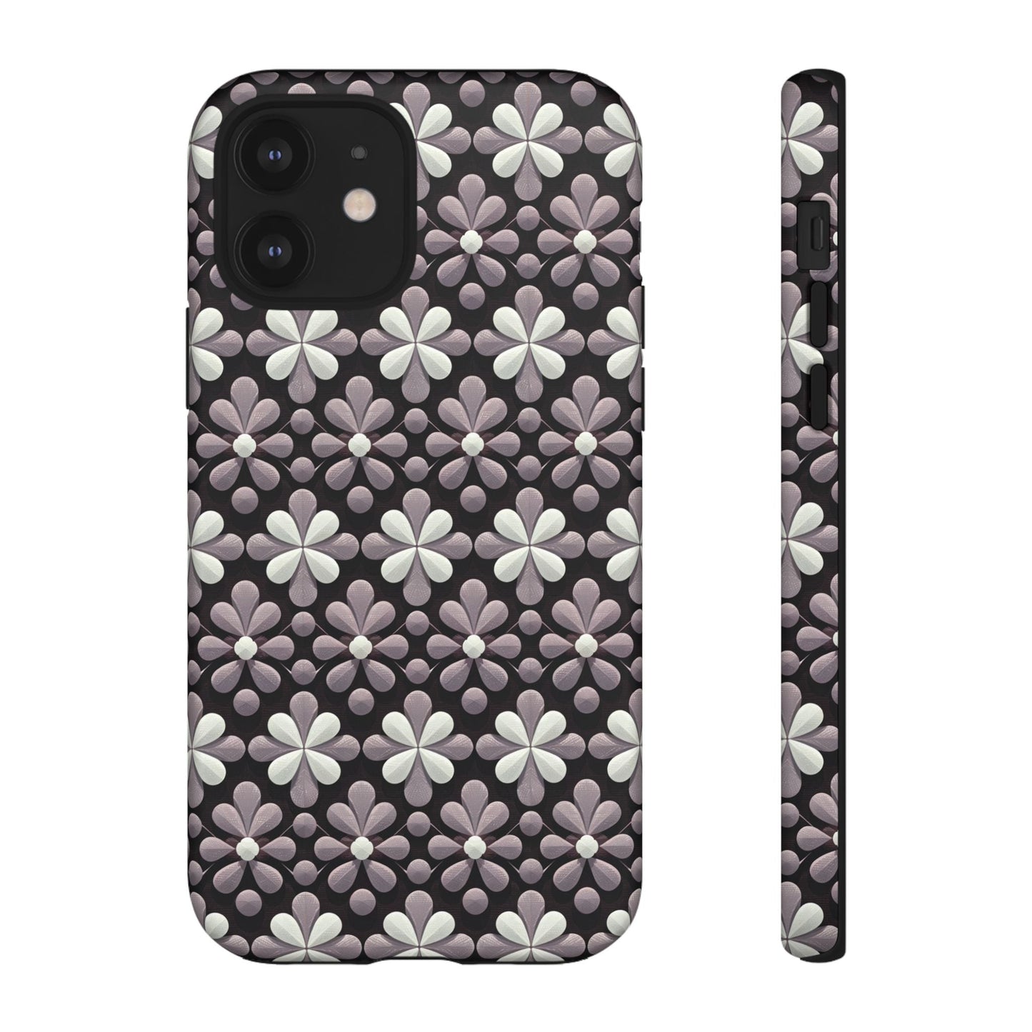 iphone case Noir Petal Relief iPhone 12