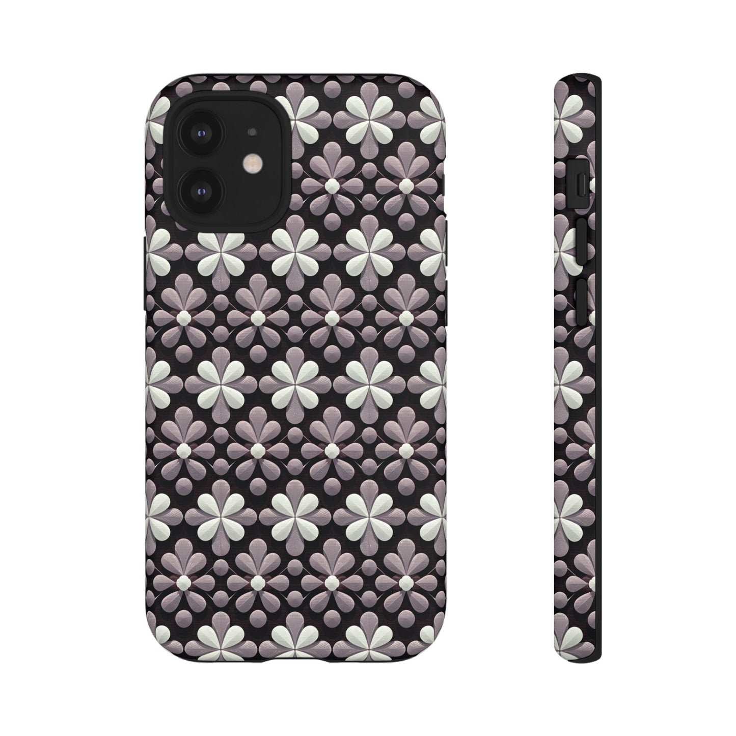 iphone case Noir Petal Relief iPhone 12 Mini