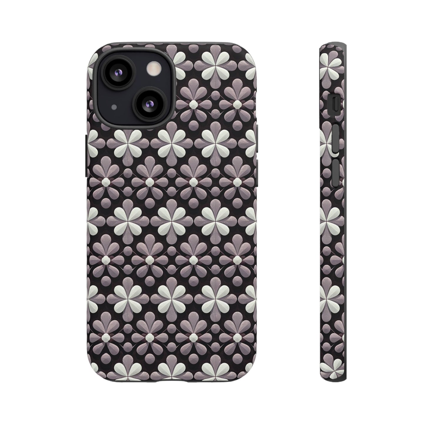 iphone case Noir Petal Relief iPhone 13 Mini