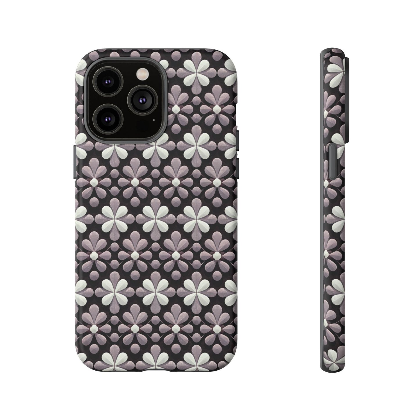 iphone case Noir Petal Relief iPhone 14 Pro Max