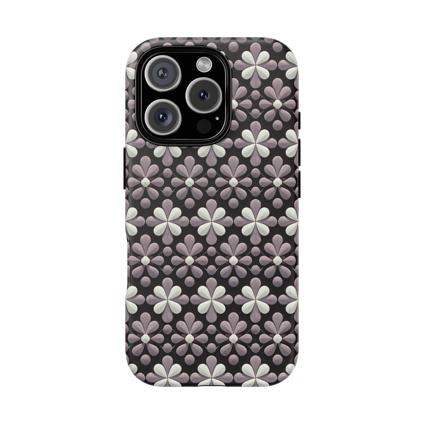 iphone case Noir Petal Relief iPhone 16 Pro