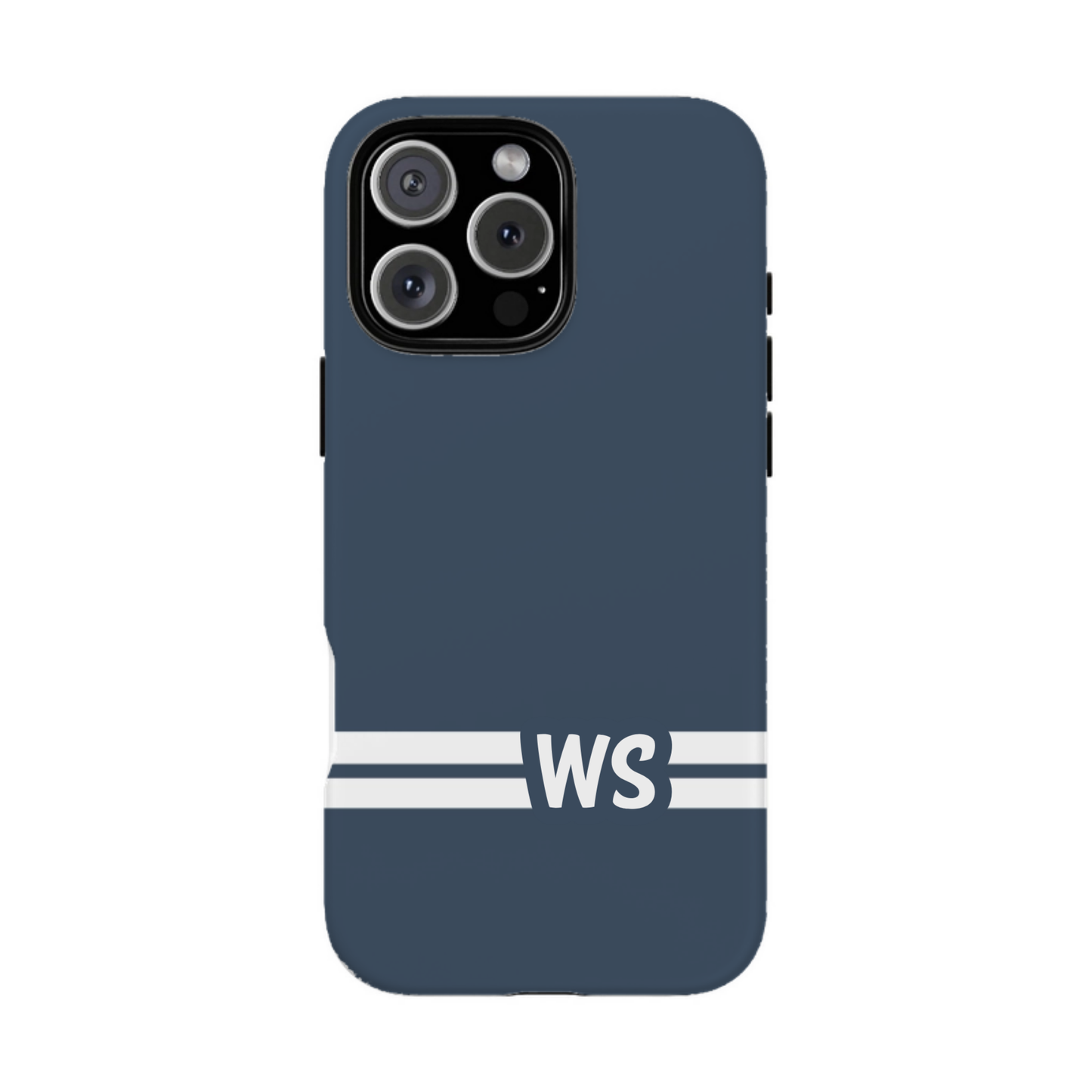 iphone case Ocean Depth Racing Stripe Monogram