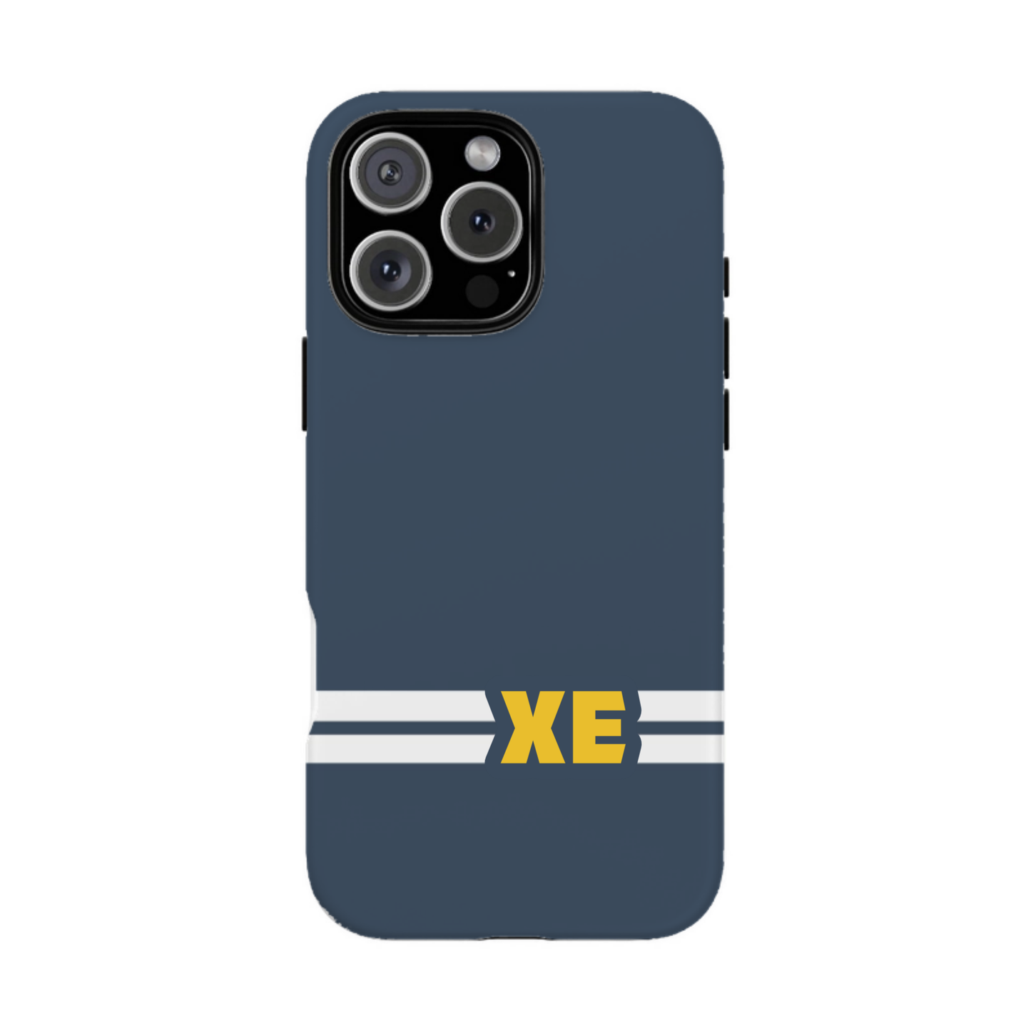 iphone case Ocean Depth Racing Stripe Monogram