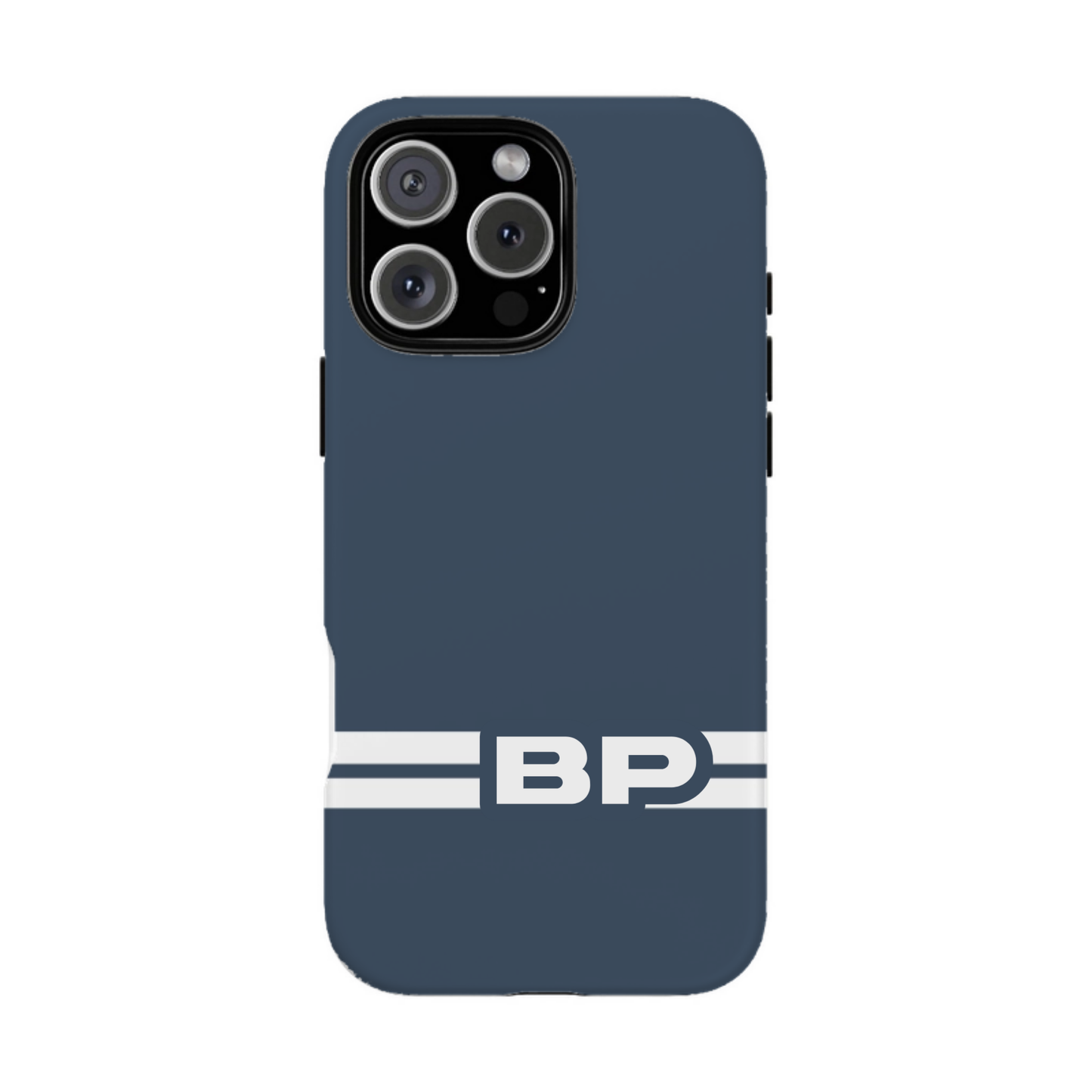 iphone case Ocean Depth Racing Stripe Monogram