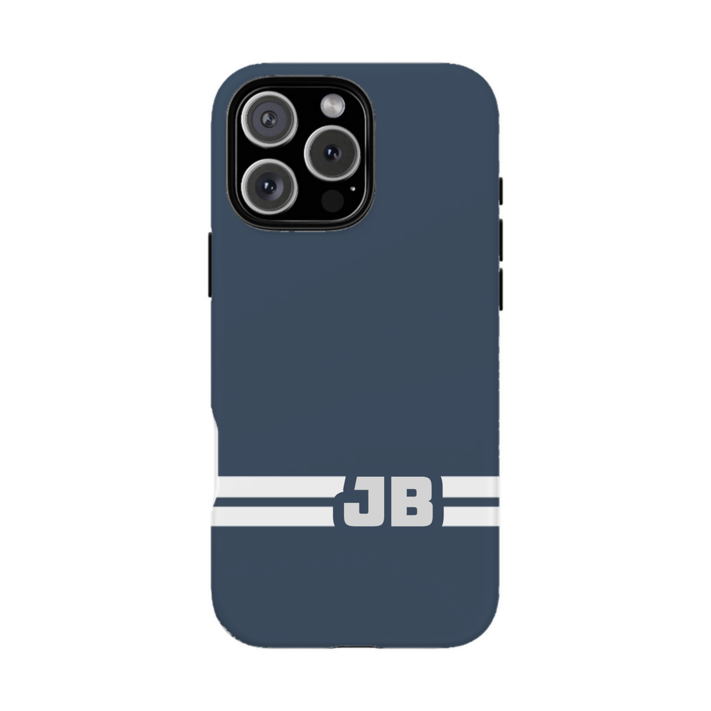 iphone case Ocean Depth Racing Stripe Monogram