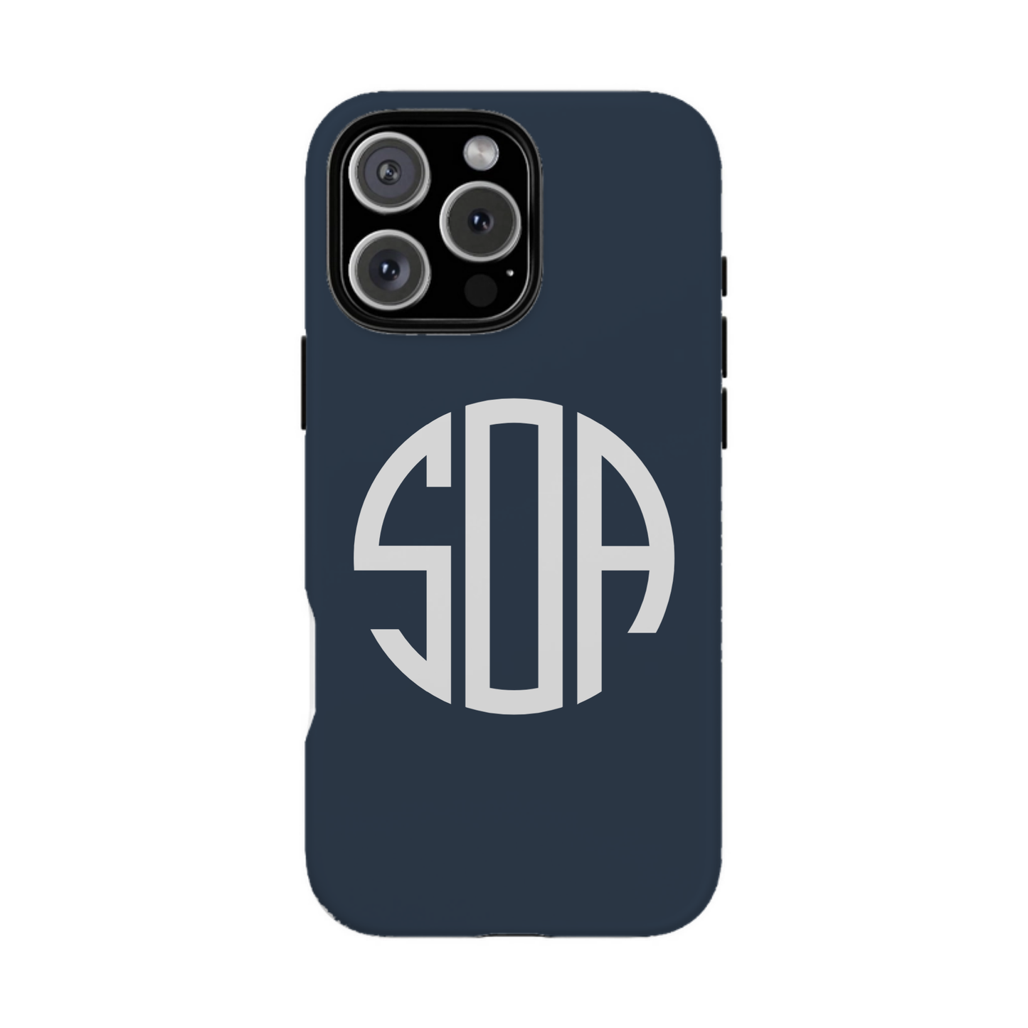 iphone case Ocean Depths Round 3 Initials