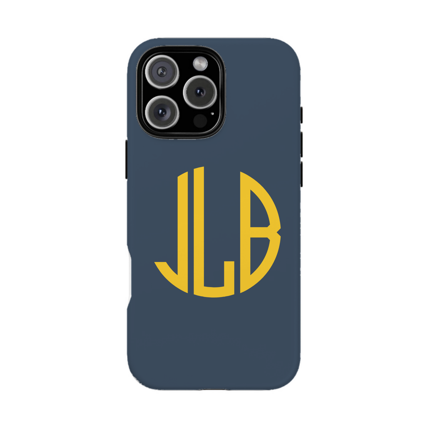 iphone case Ocean Depths Round 3 Initials
