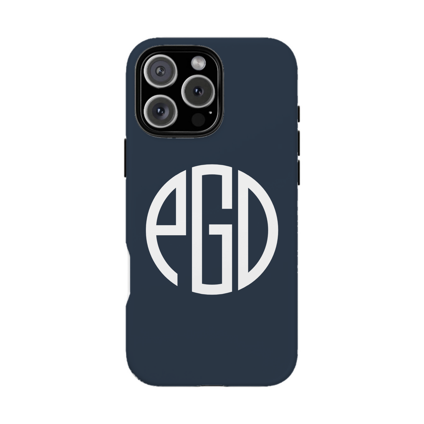 iphone case Ocean Depths Round 3 Initials