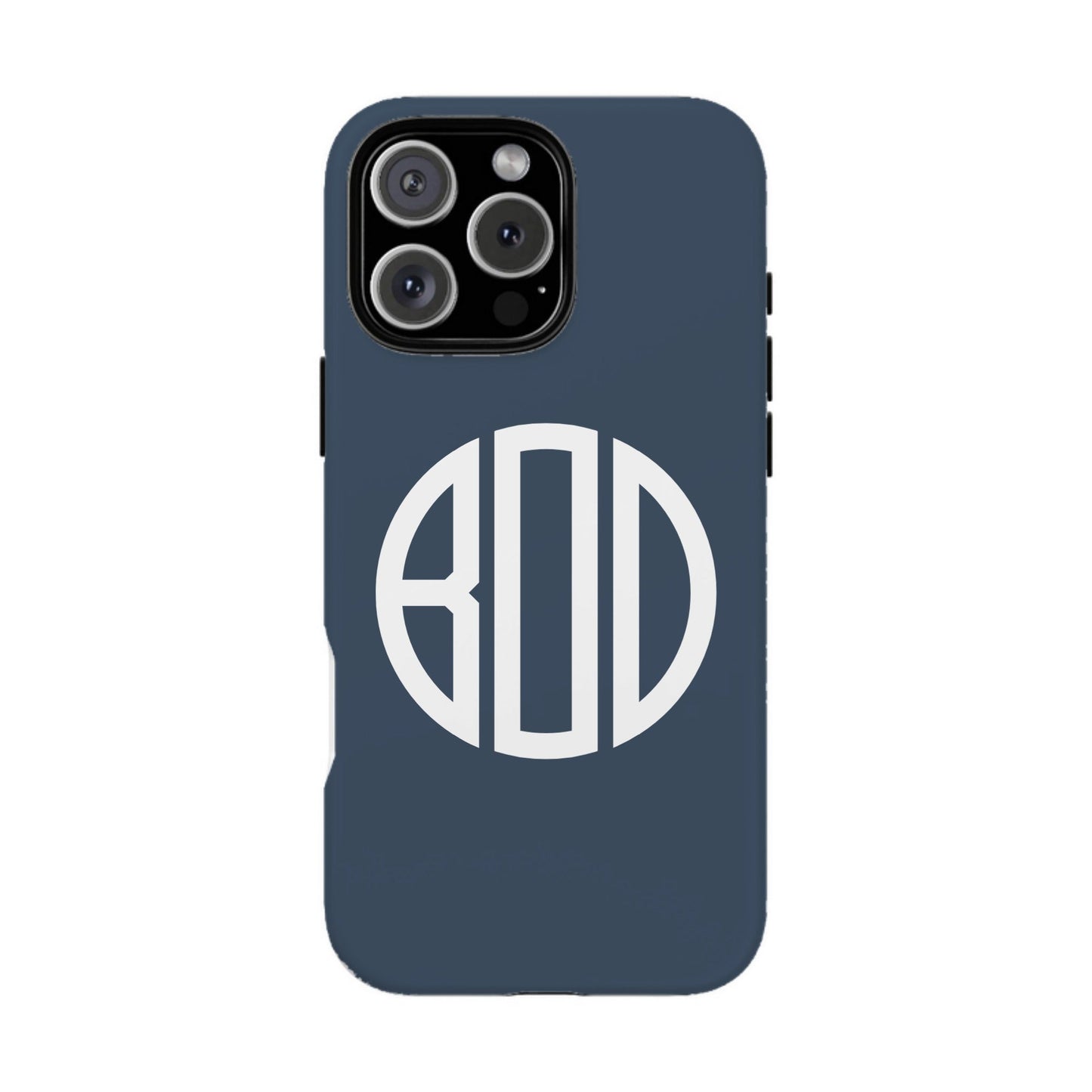 iphone case Ocean Depths Round 3 Initials