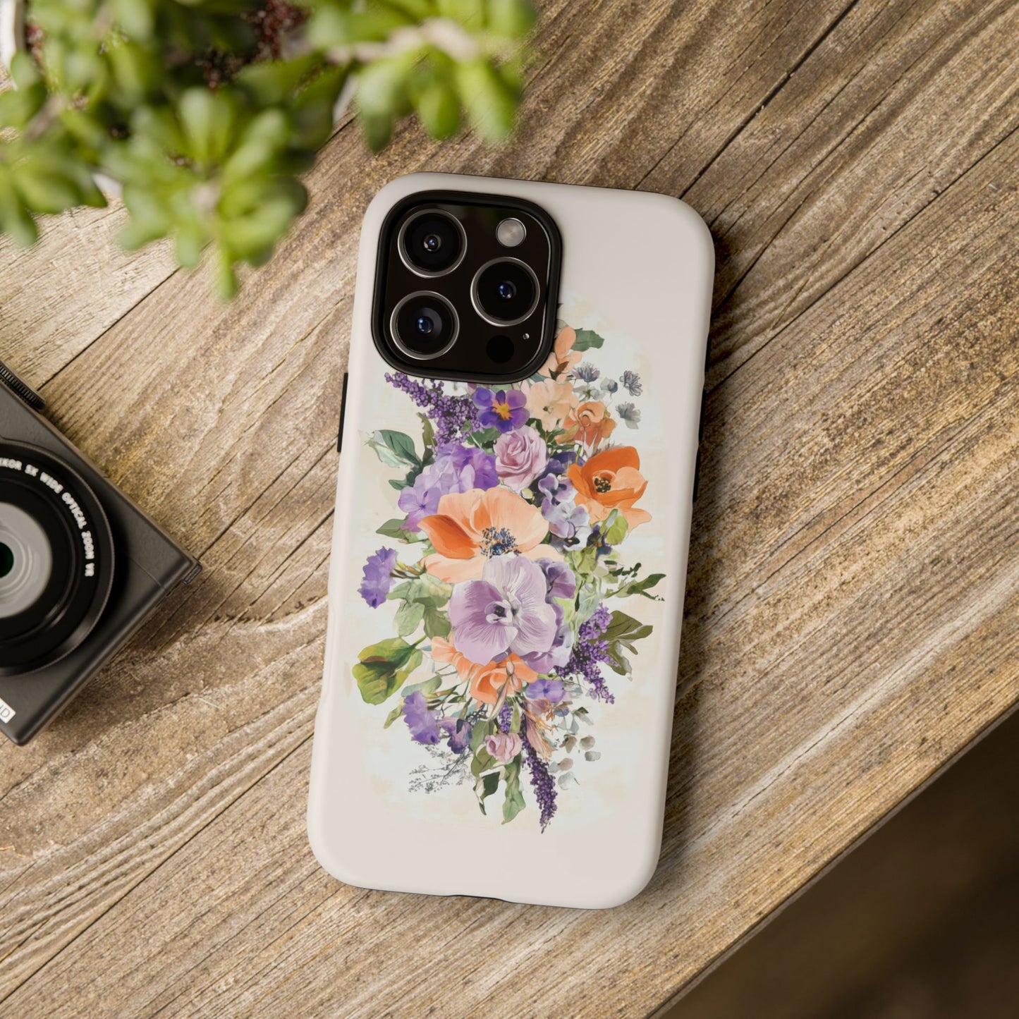 iphone case Pansy Paradise