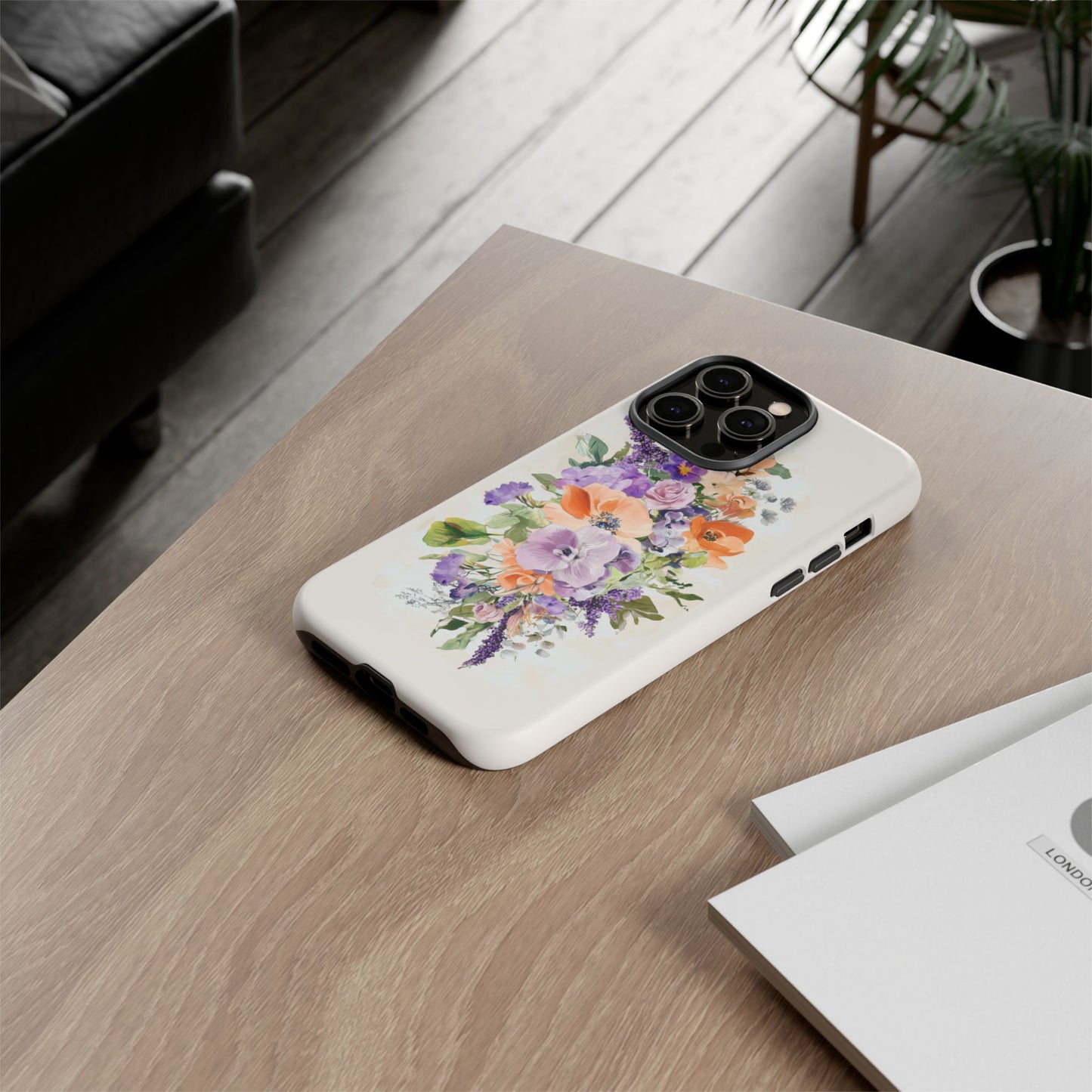 iphone case Pansy Paradise