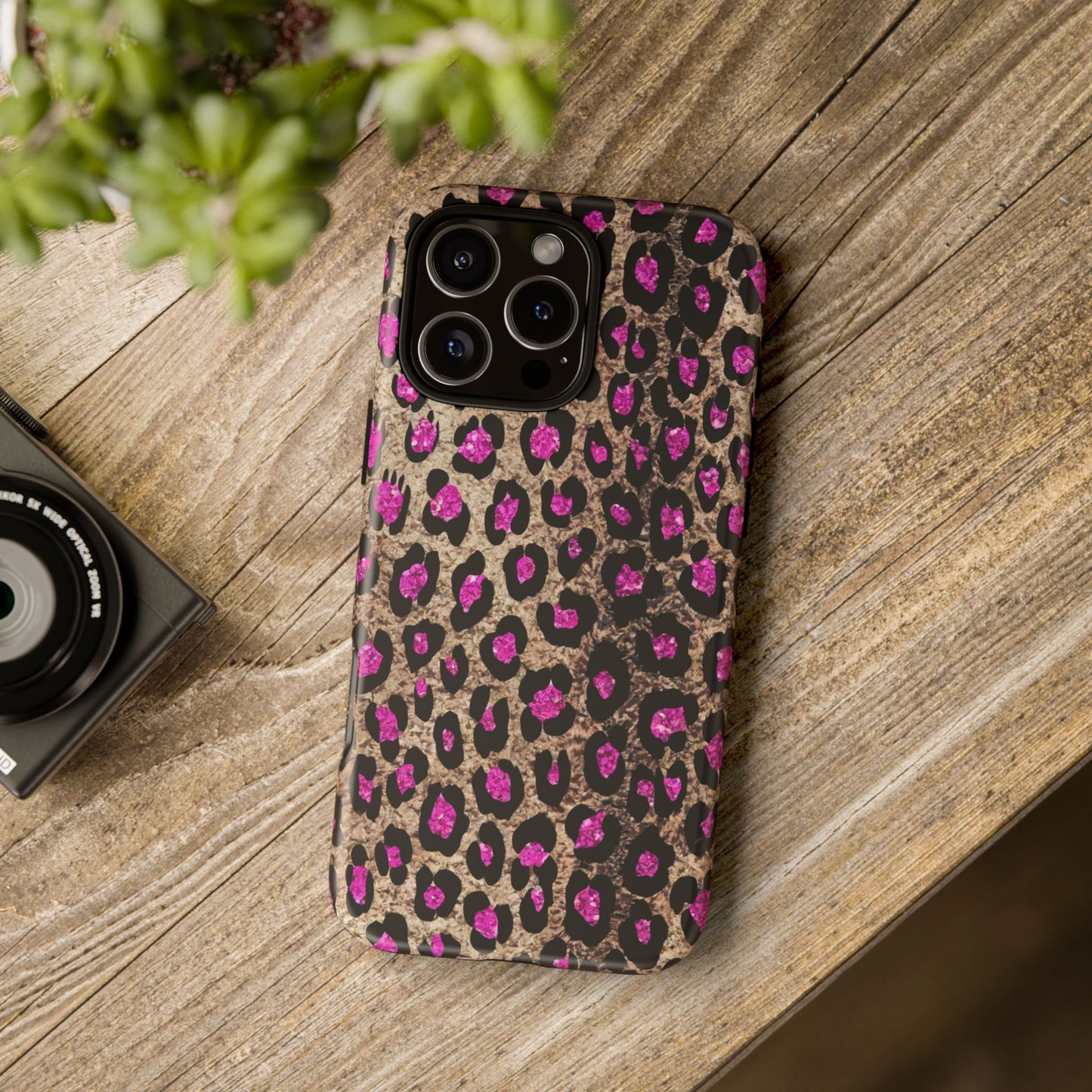 iphone case Panther Pink Chic