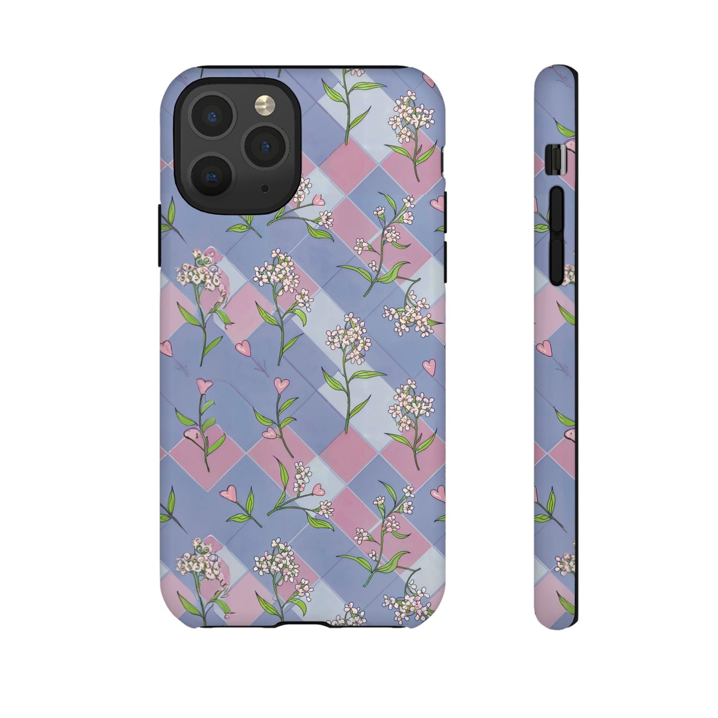 iphone case Pastel Hearts & Blossoms iPhone 11 Pro