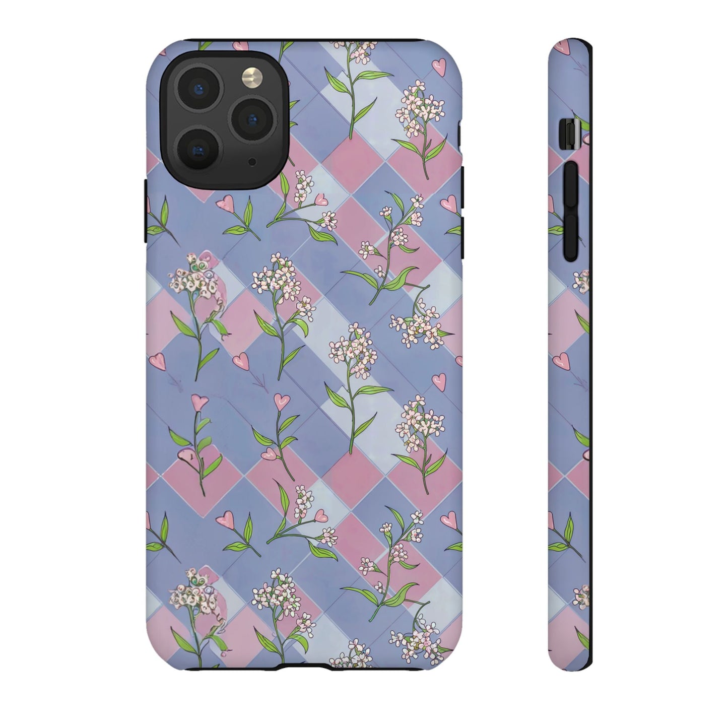 iphone case Pastel Hearts & Blossoms iPhone 11 Pro Max