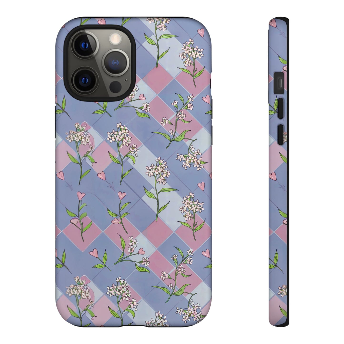 iphone case Pastel Hearts & Blossoms iPhone 12 Pro Max
