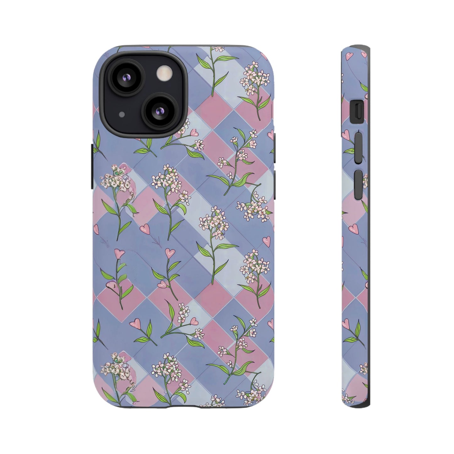 iphone case Pastel Hearts & Blossoms iPhone 13 Mini