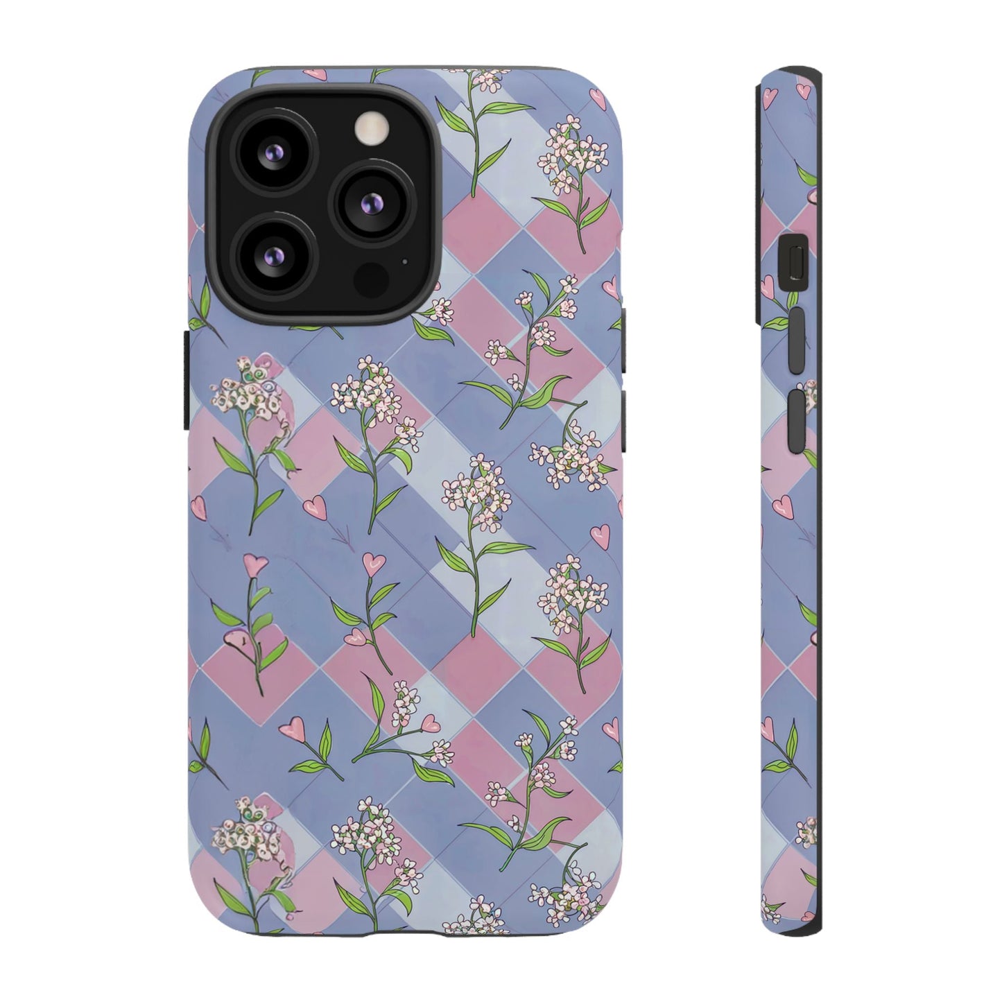 iphone case Pastel Hearts & Blossoms iPhone 13 Pro