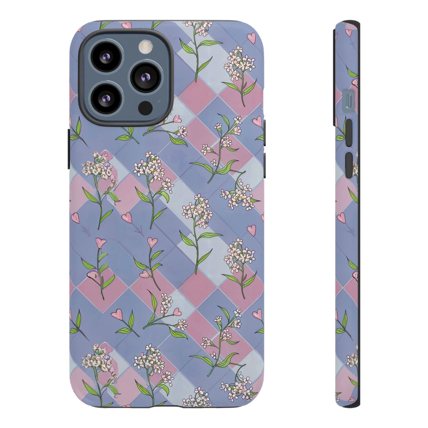 iphone case Pastel Hearts & Blossoms iPhone 13 Pro Max