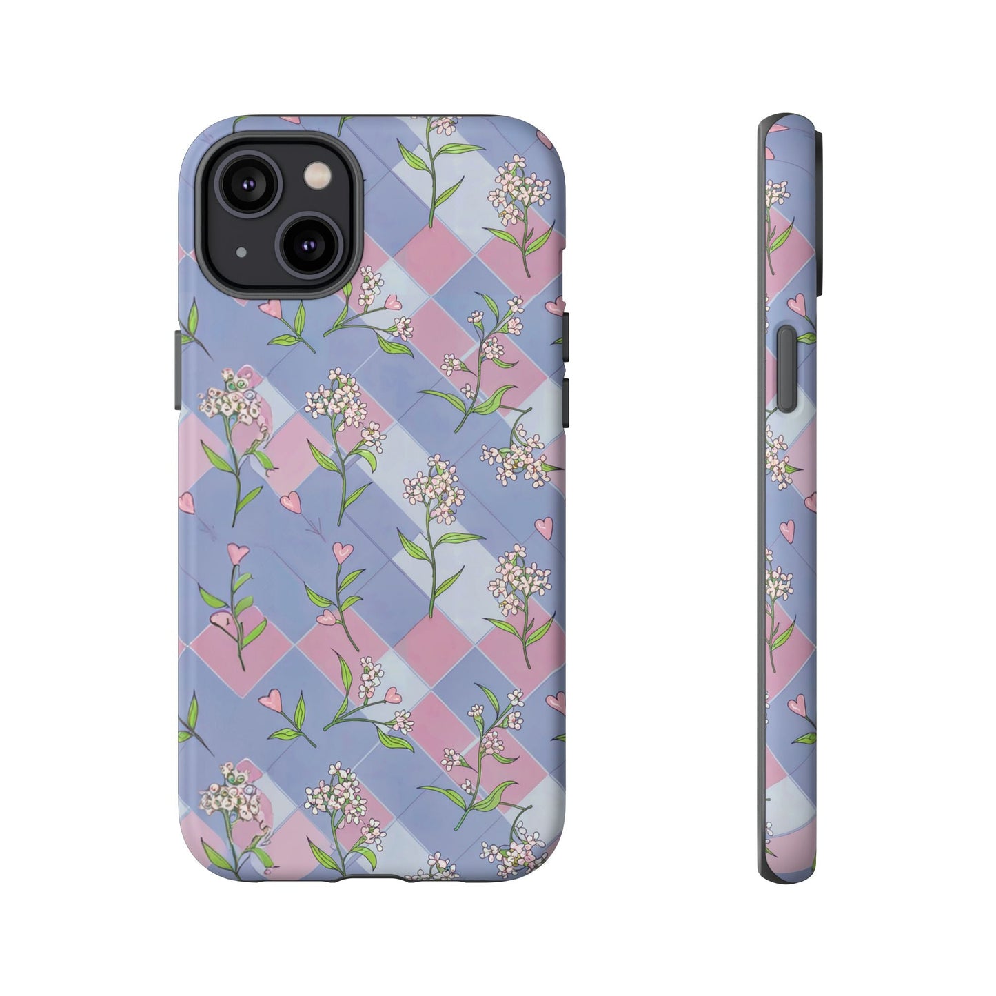iphone case Pastel Hearts & Blossoms iPhone 14 Plus