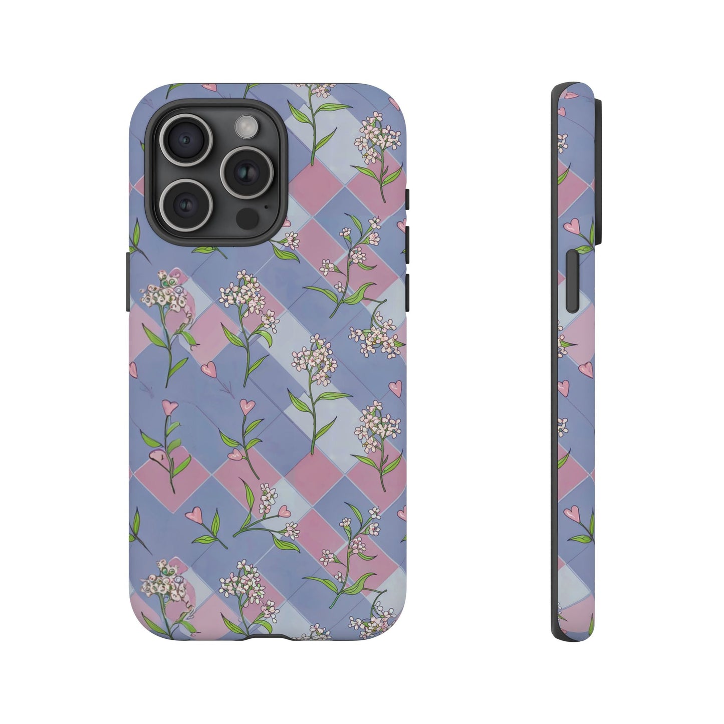 iphone case Pastel Hearts & Blossoms iPhone 15 Pro Max