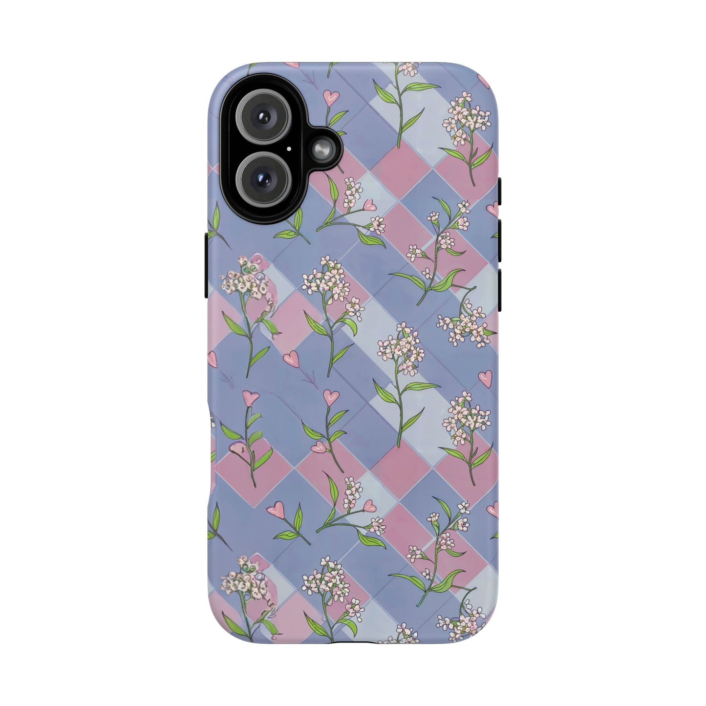 iphone case Pastel Hearts & Blossoms iPhone 16 Plus