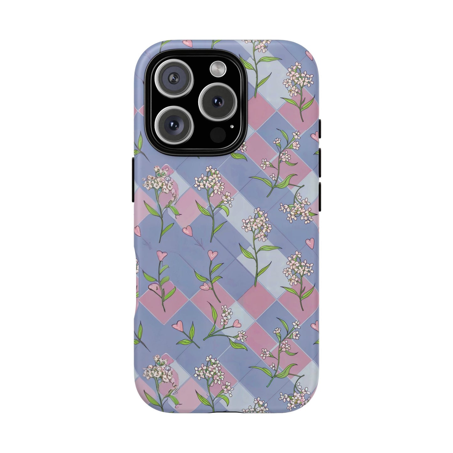 iphone case Pastel Hearts & Blossoms iPhone 16 Pro