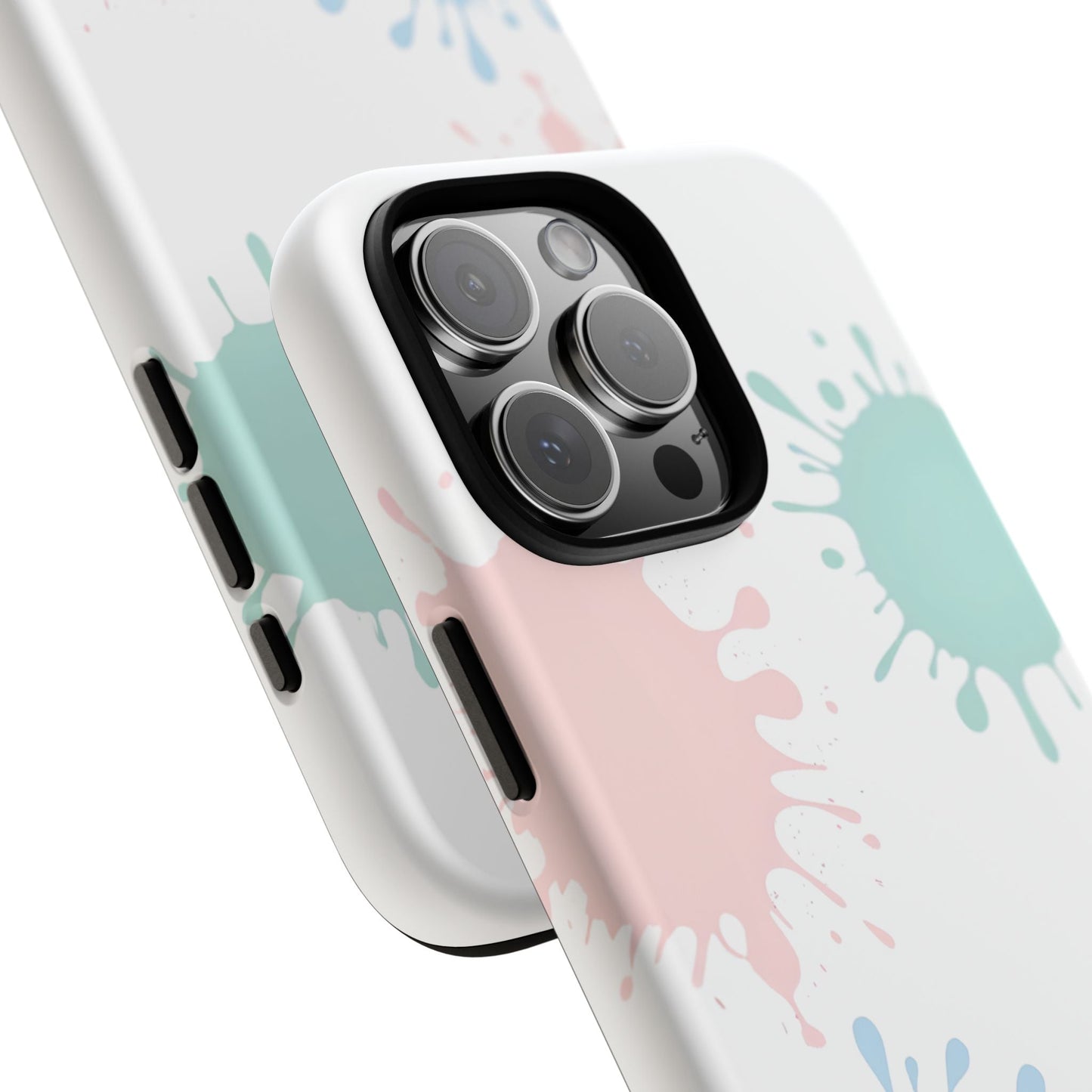 iphone case Pastel Paint Splashes