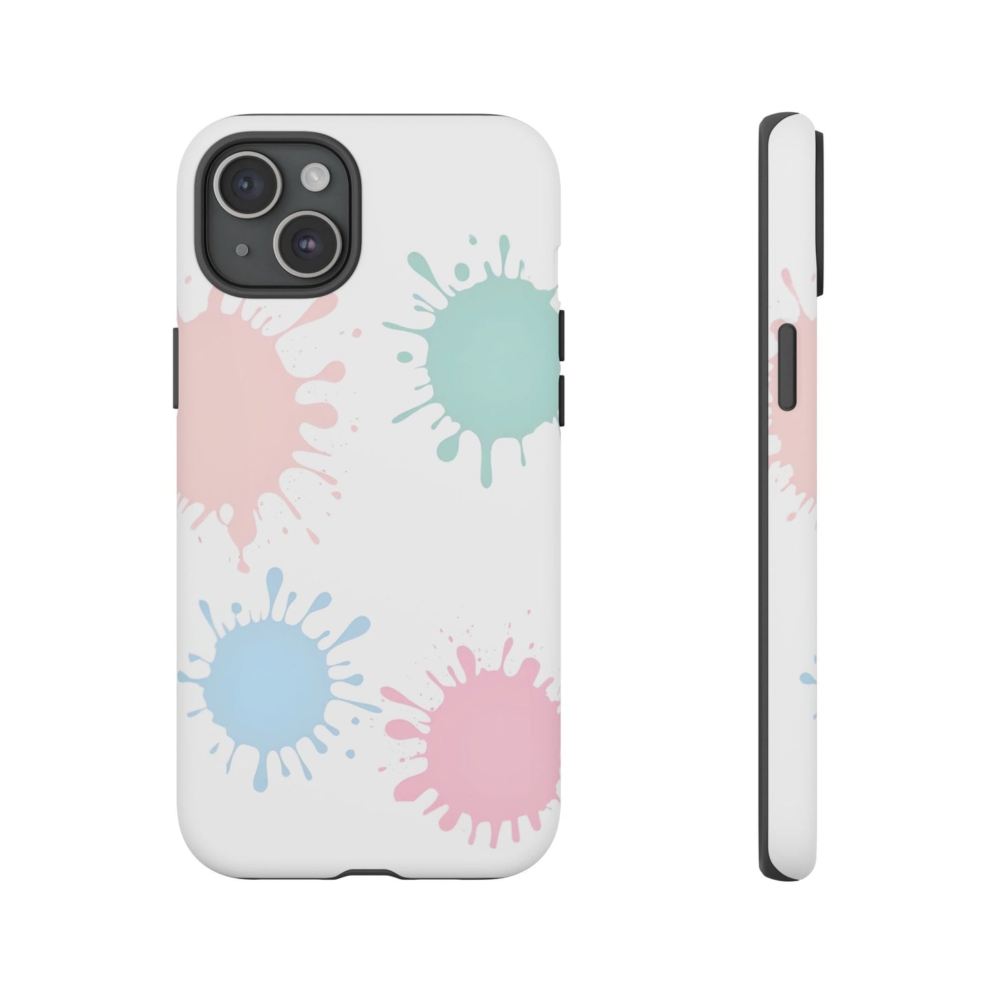 iphone case Pastel Paint Splashes iPhone 15 Plus