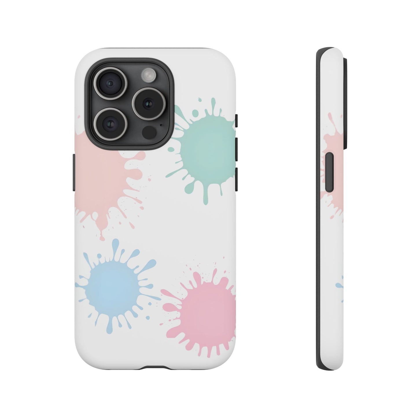 iphone case Pastel Paint Splashes iPhone 15 Pro