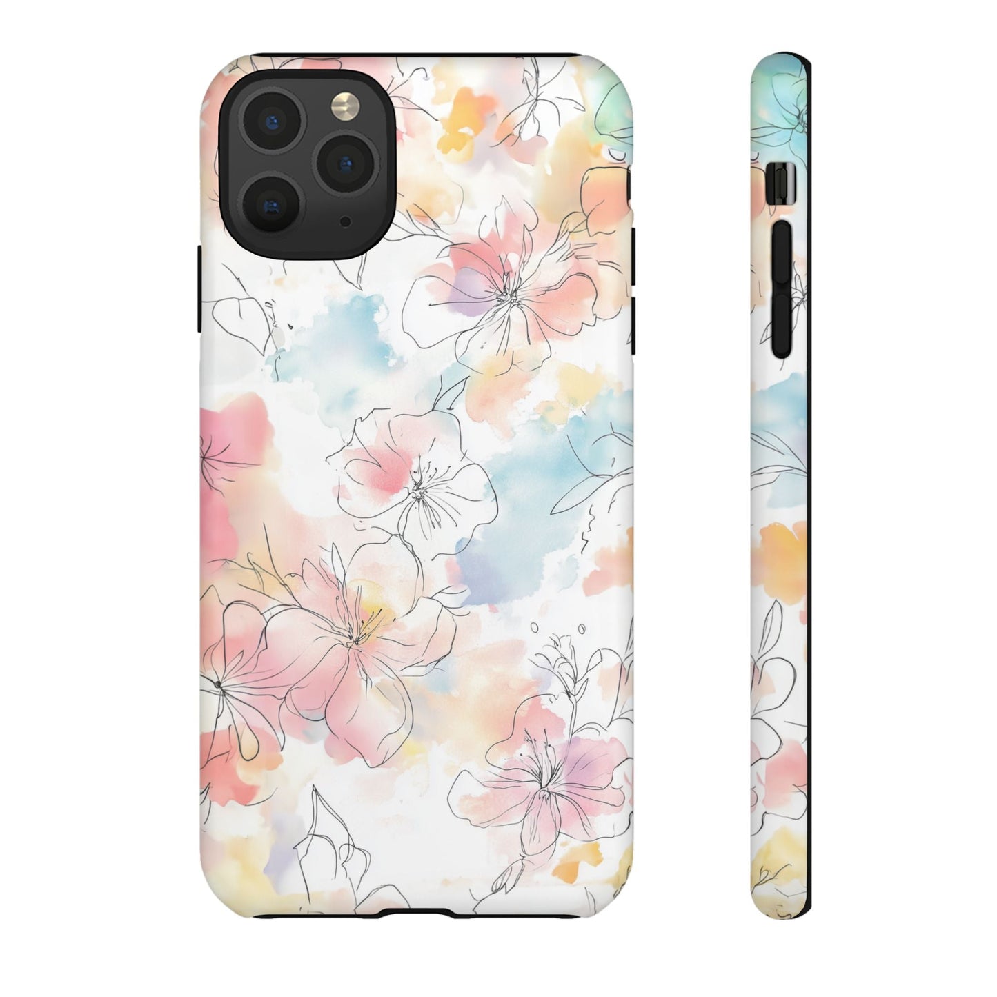iphone case Pastel Petals & Ink iPhone 11 Pro Max