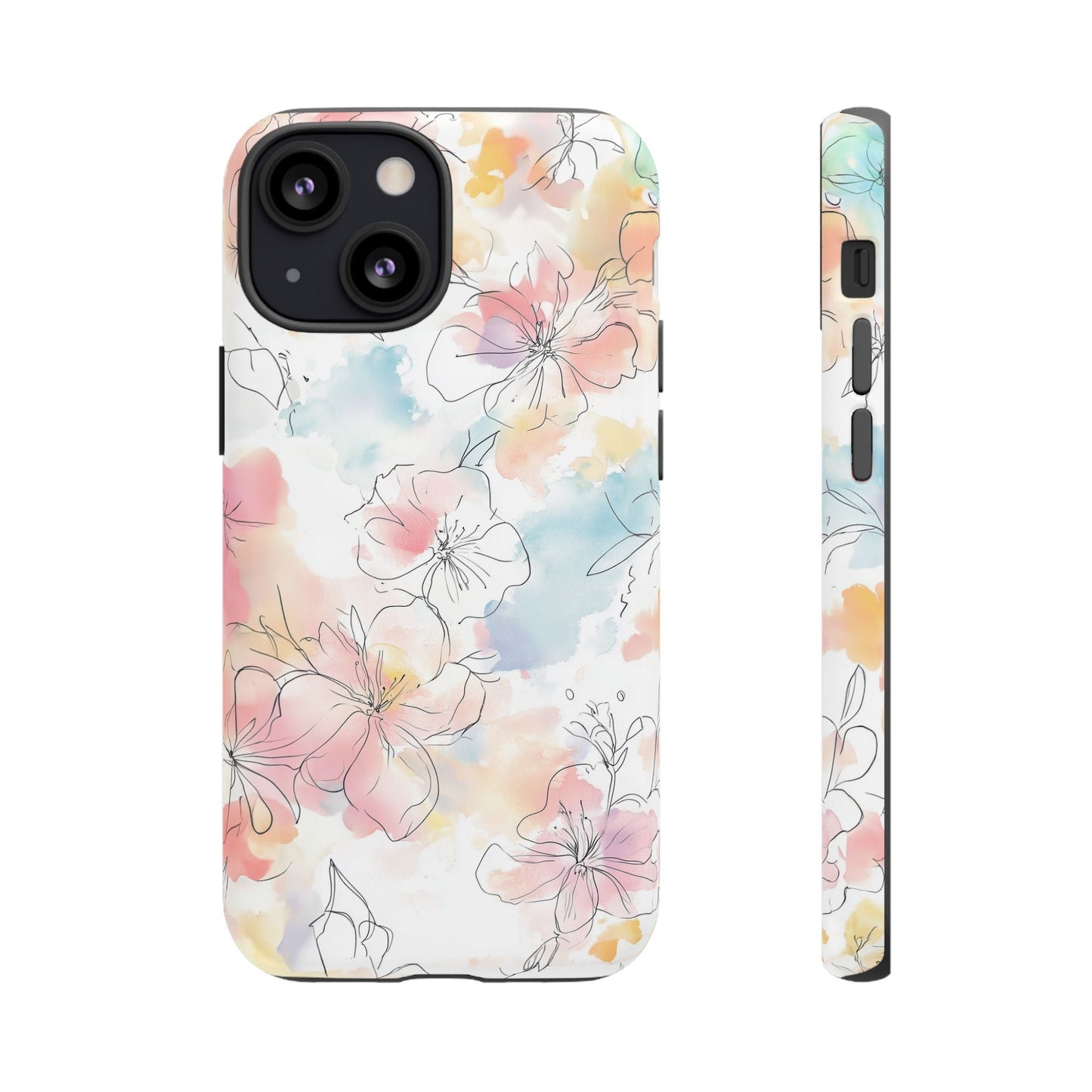 iphone case Pastel Petals & Ink iPhone 13 Mini