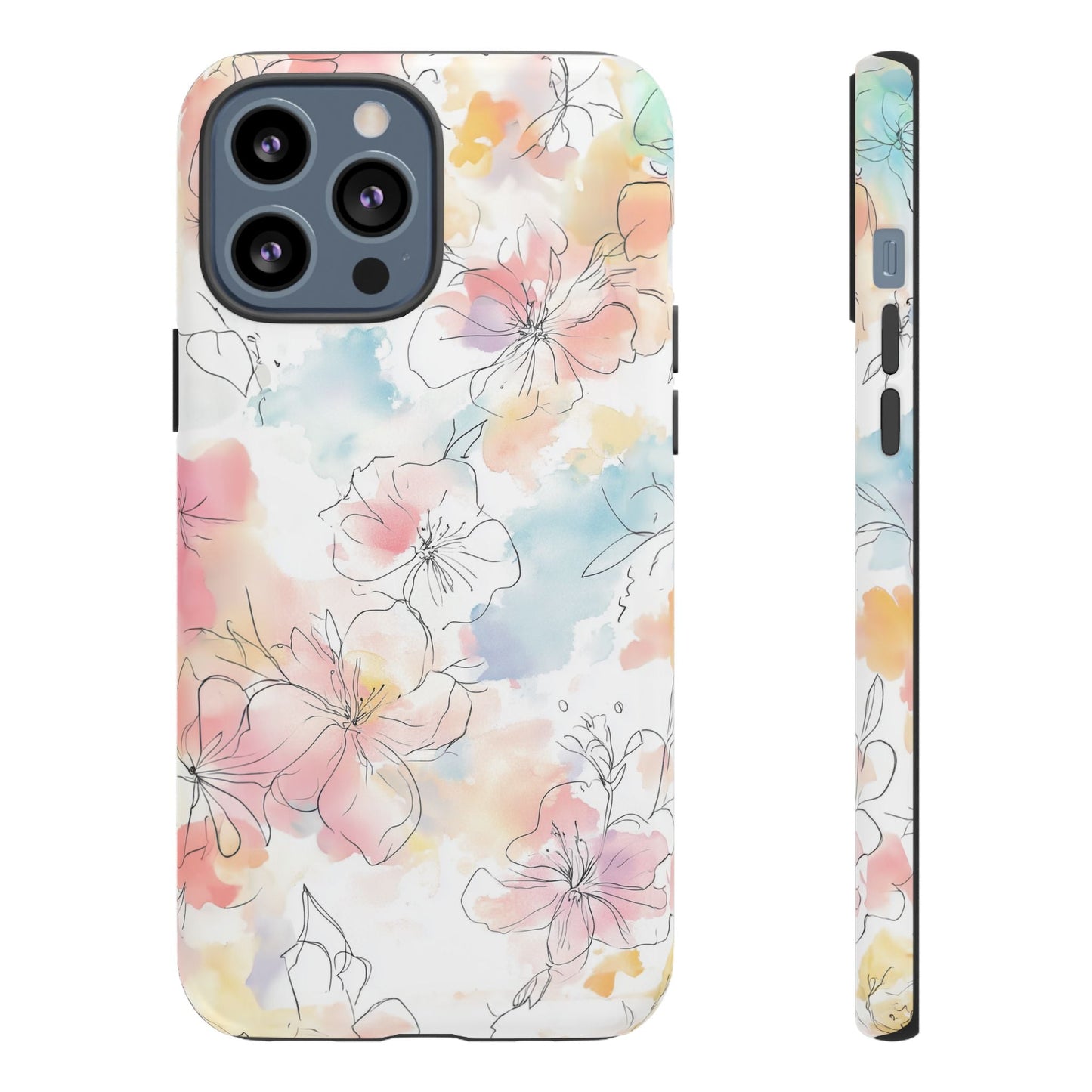 iphone case Pastel Petals & Ink iPhone 13 Pro Max