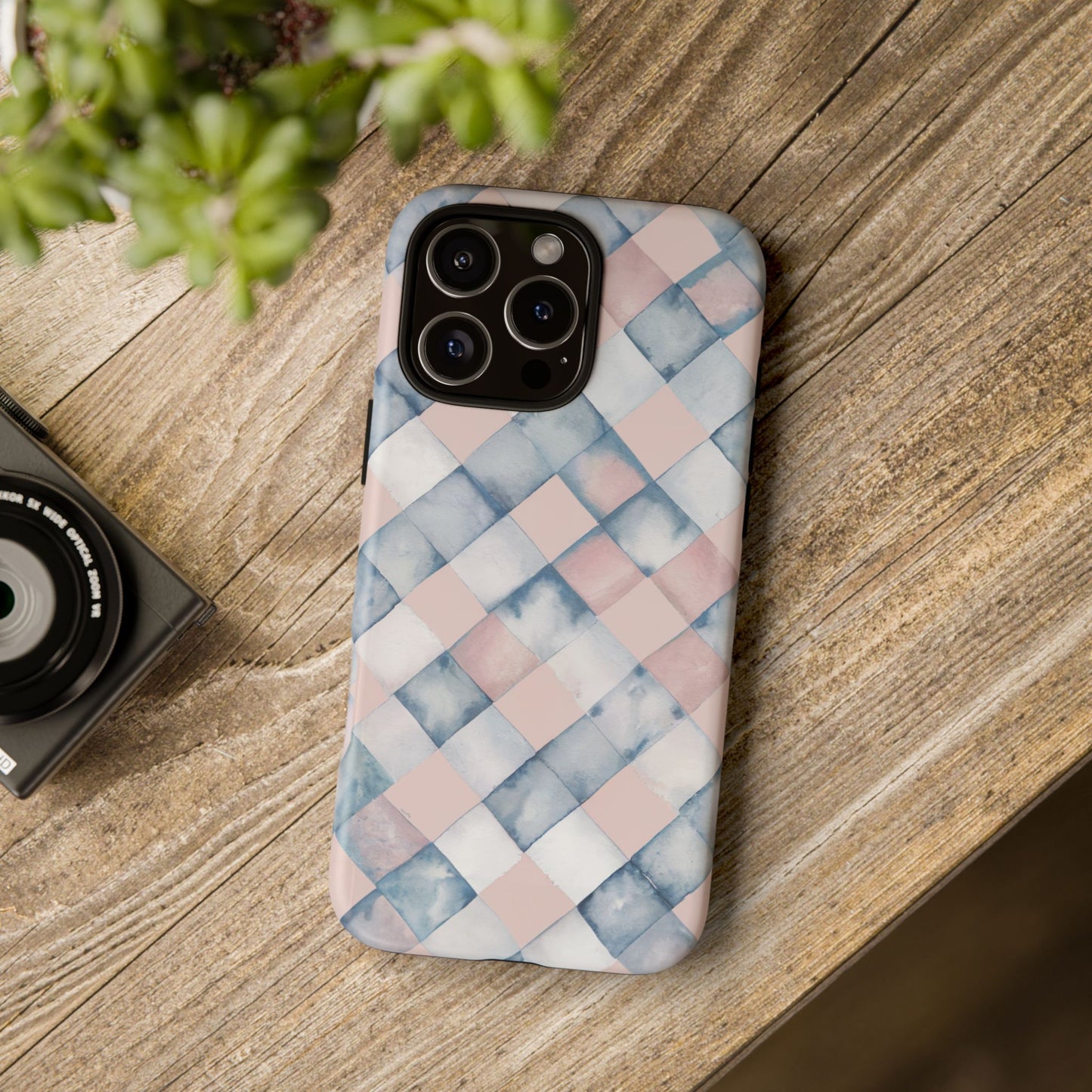 iphone case Pastel Watercolor Weave