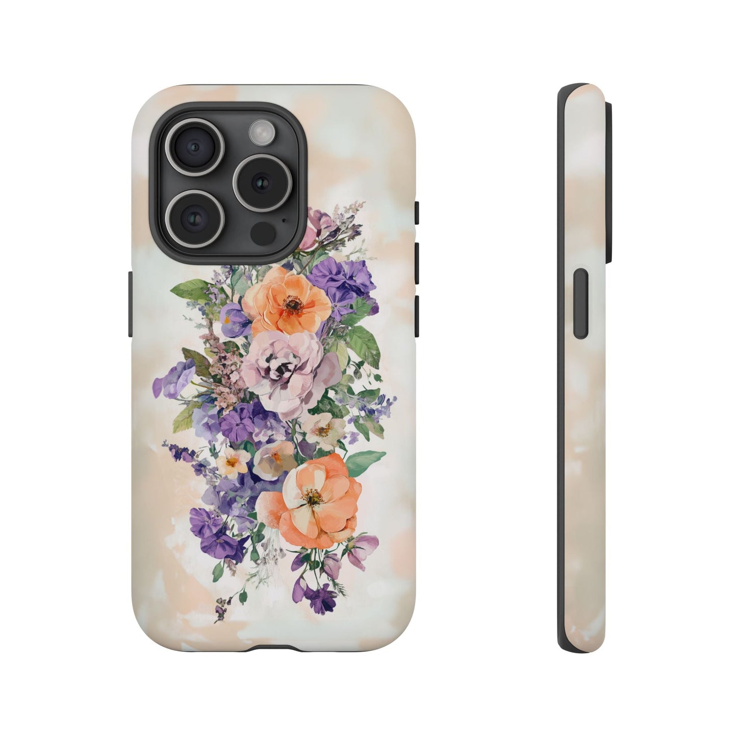 iphone case Peach Blossom Garden iPhone 15 Pro