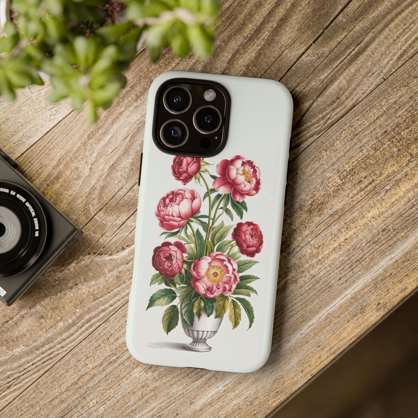 iphone case Peony Perfection Vase