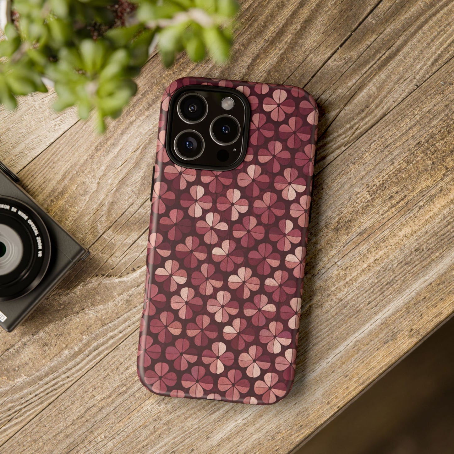 iphone case Petal Clover Mosaic
