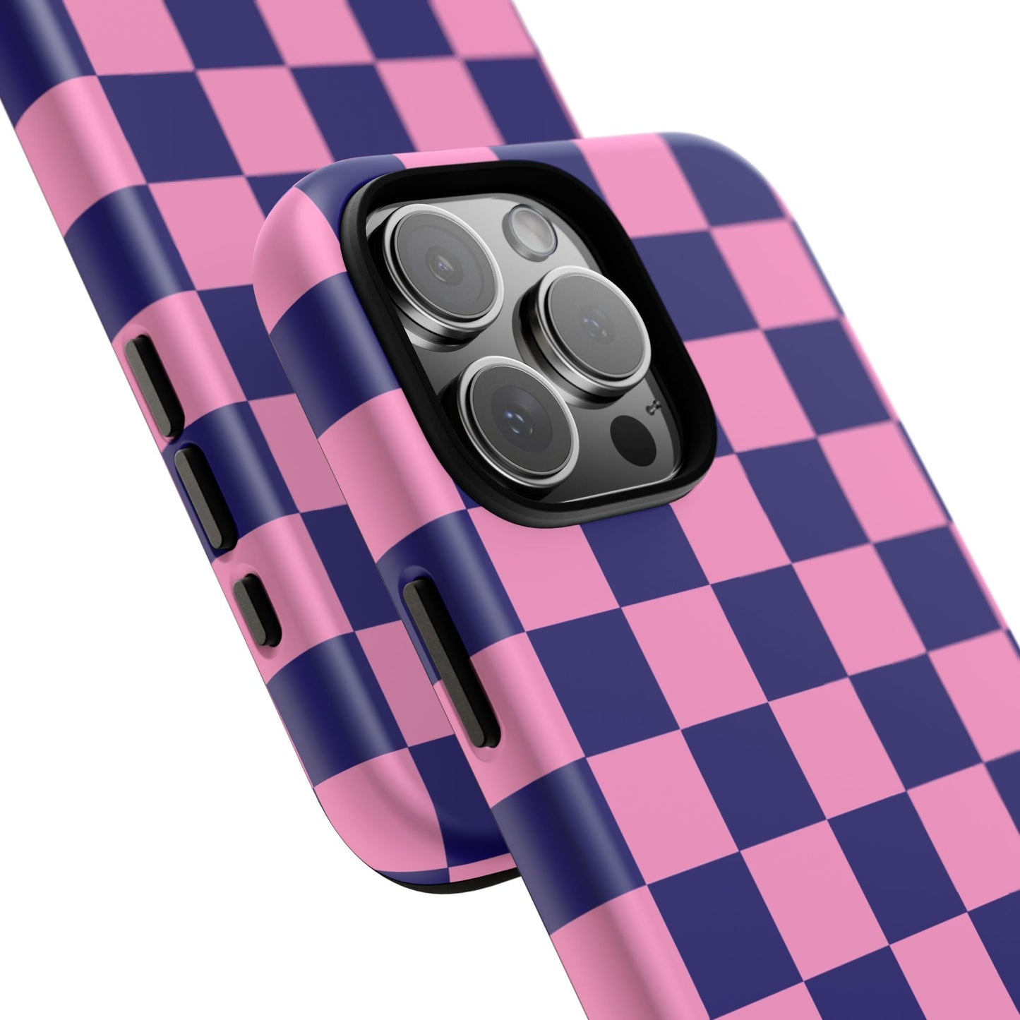 iphone case Pink Wave Checkerboard