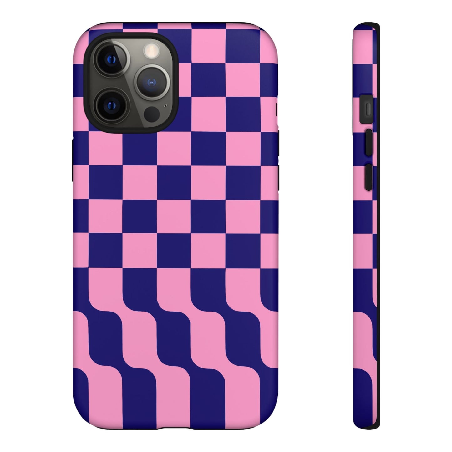 iphone case Pink Wave Checkerboard iPhone 12 Pro Max