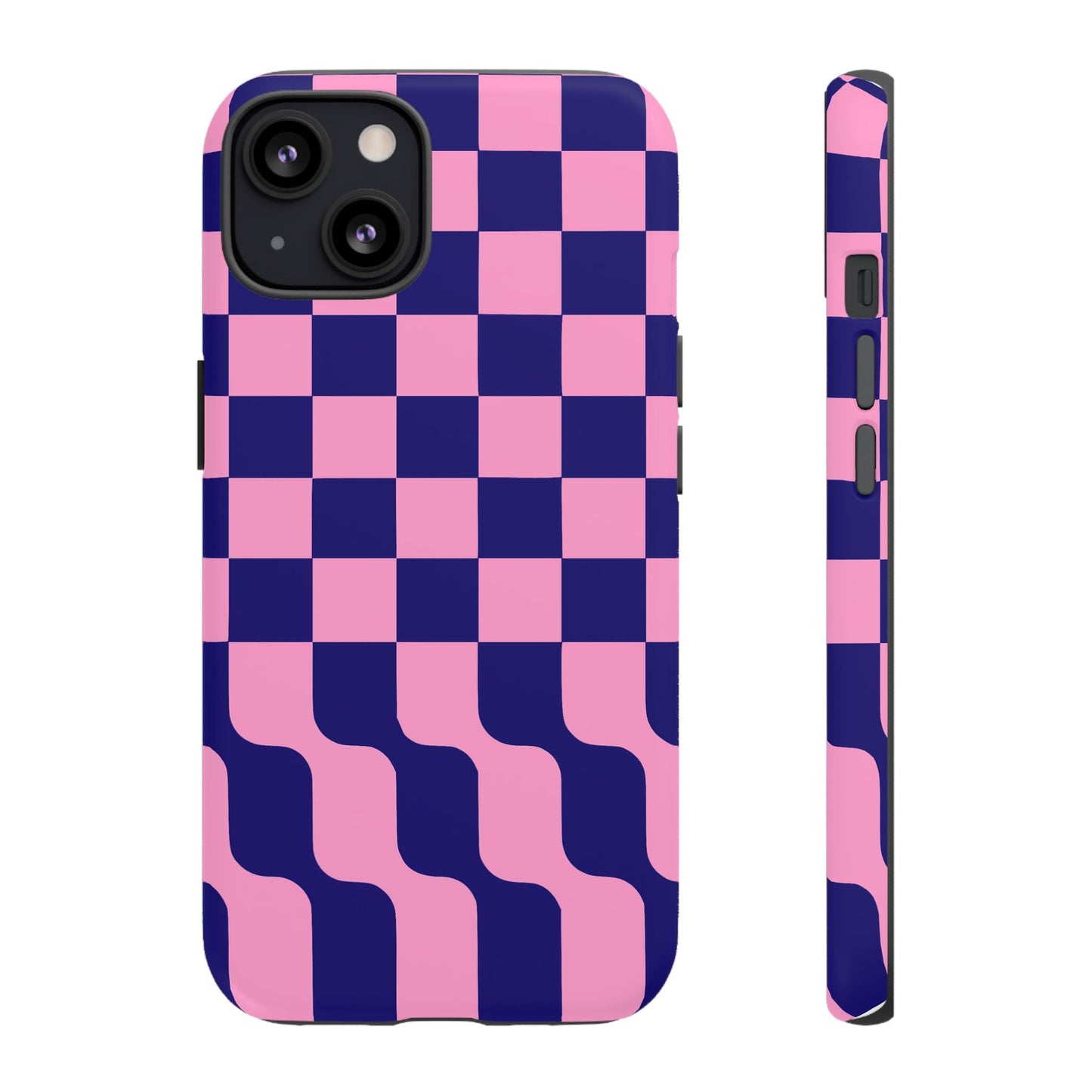 iphone case Pink Wave Checkerboard iPhone 13