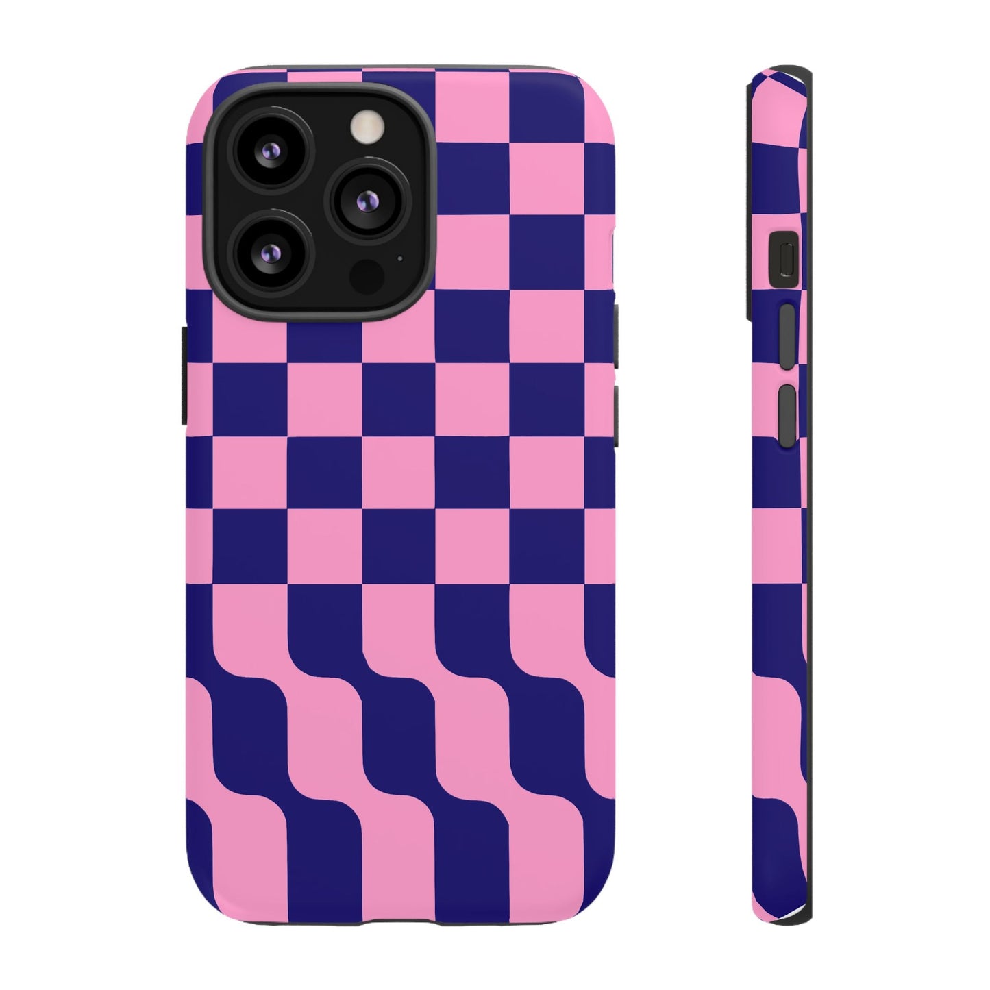 iphone case Pink Wave Checkerboard iPhone 13 Pro