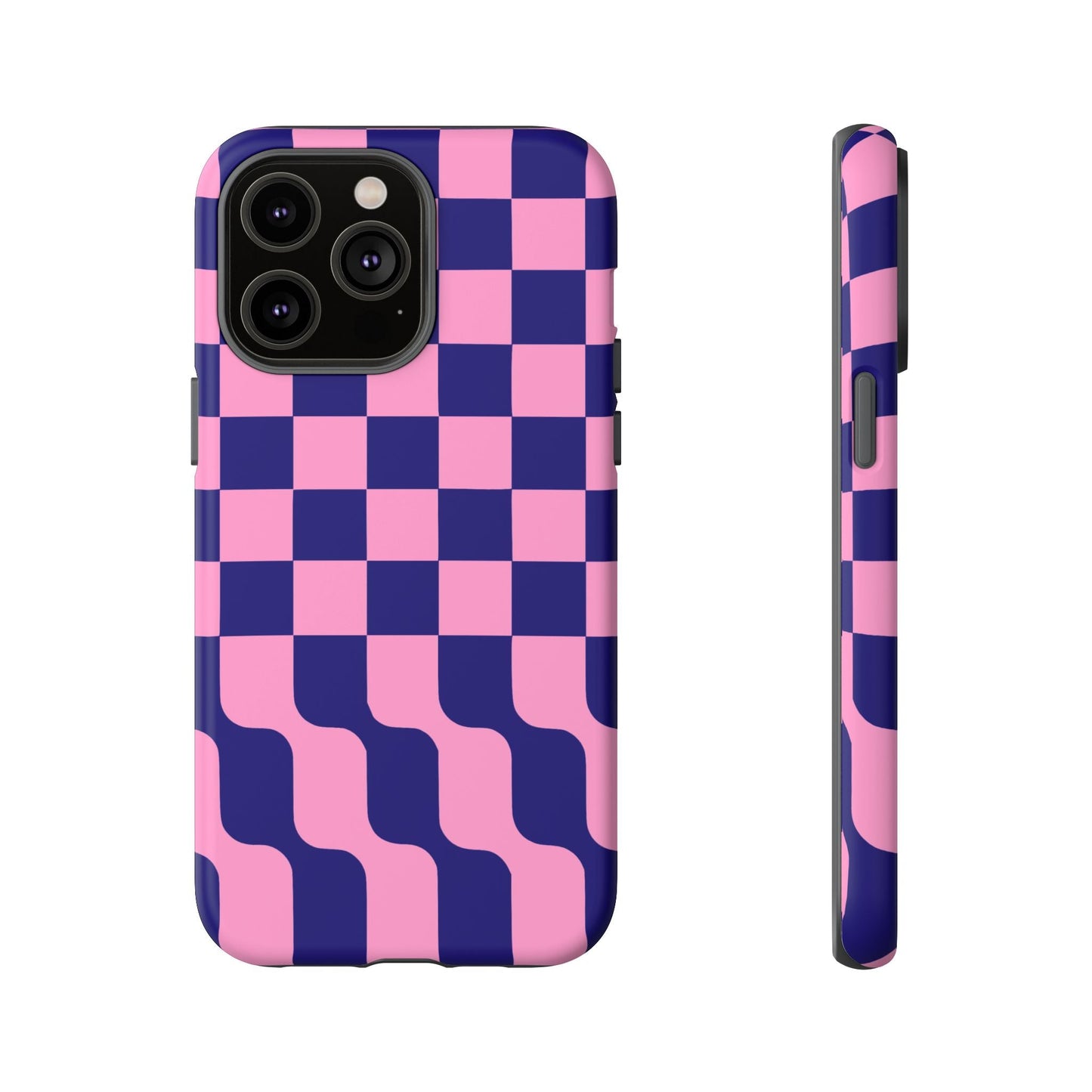 iphone case Pink Wave Checkerboard iPhone 14 Pro Max