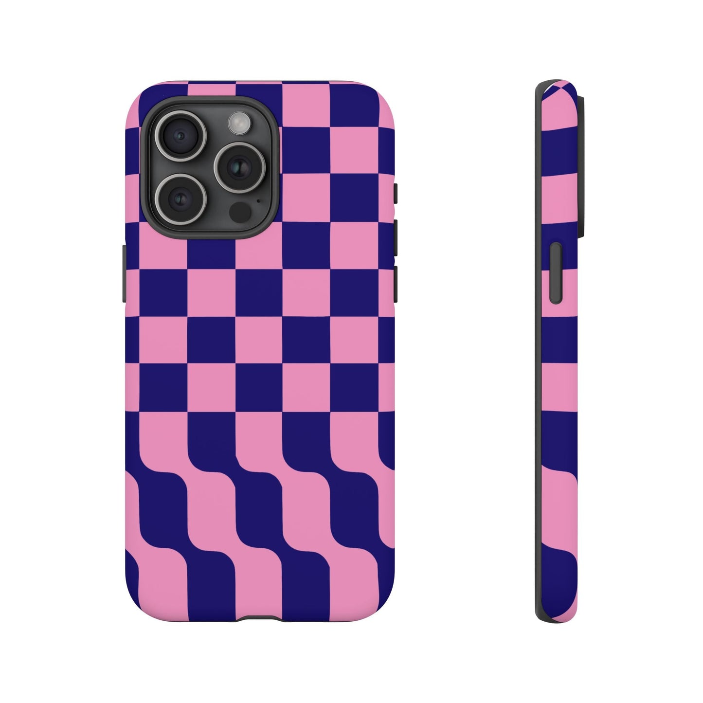 iphone case Pink Wave Checkerboard iPhone 15 Pro Max