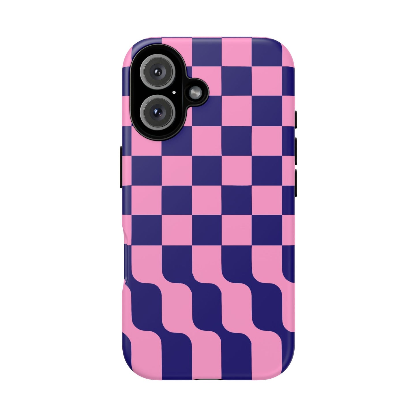 iphone case Pink Wave Checkerboard iPhone 16