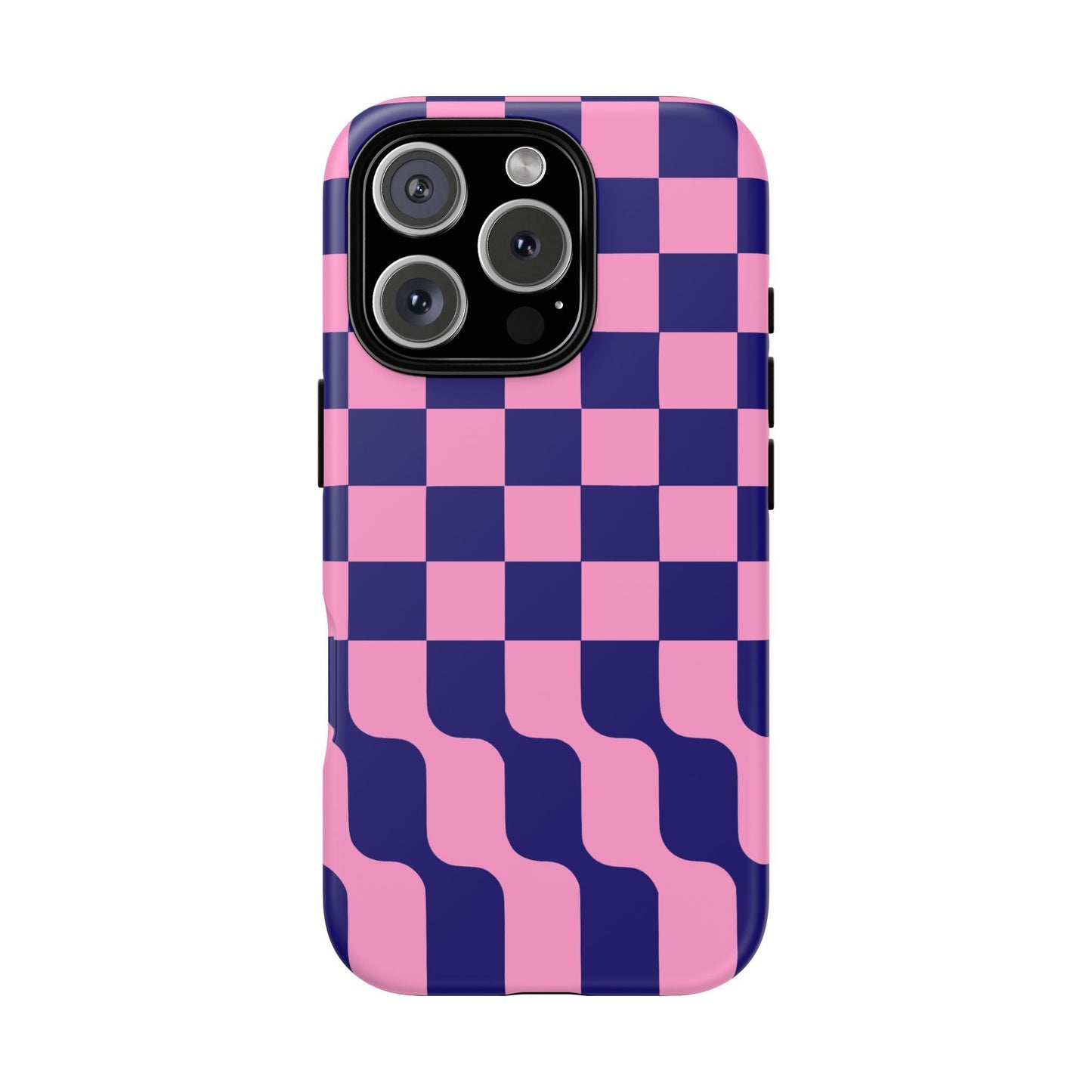 iphone case Pink Wave Checkerboard iPhone 16 Pro